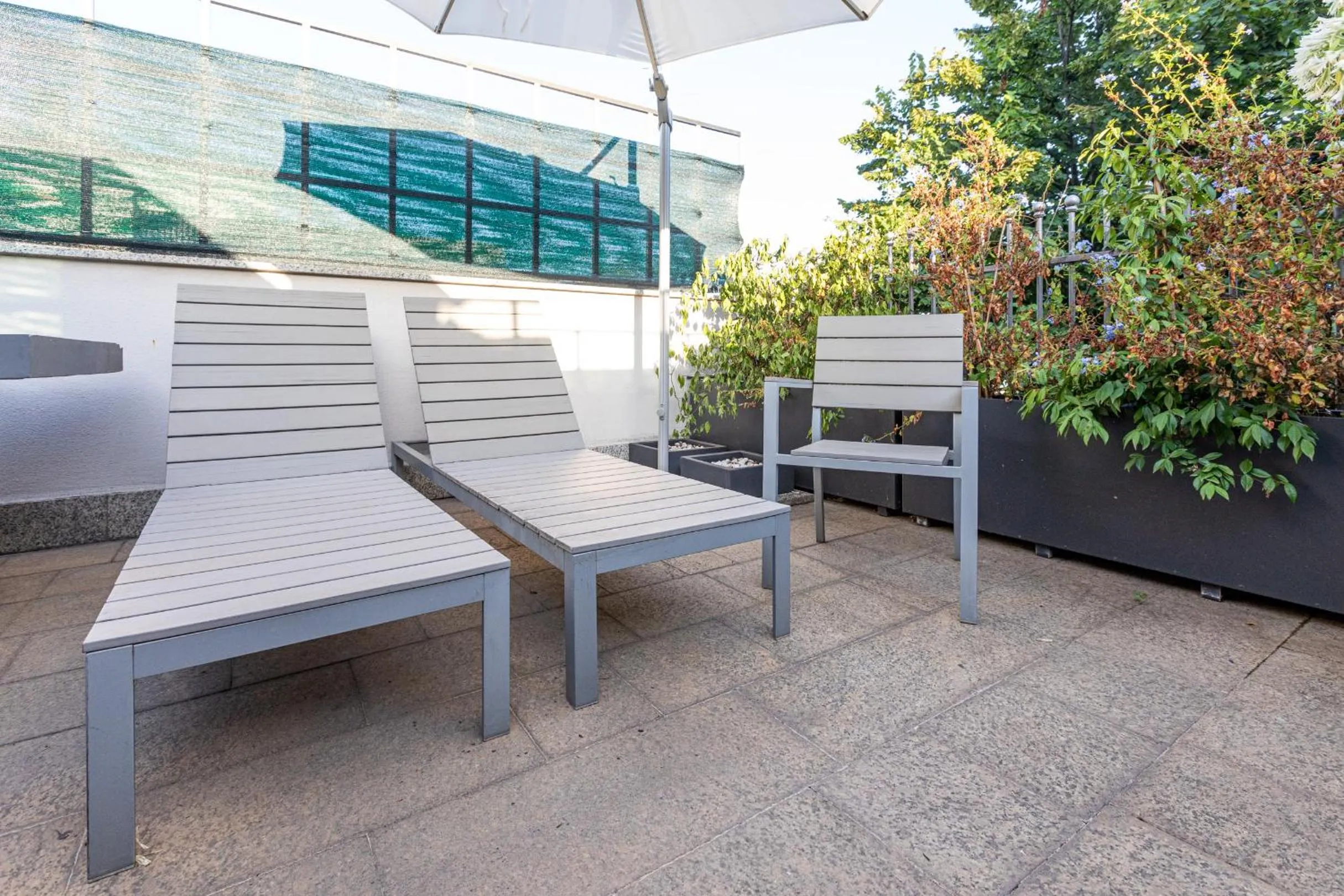 Balcony/Terrace in Città Studi Suites - Top Collection