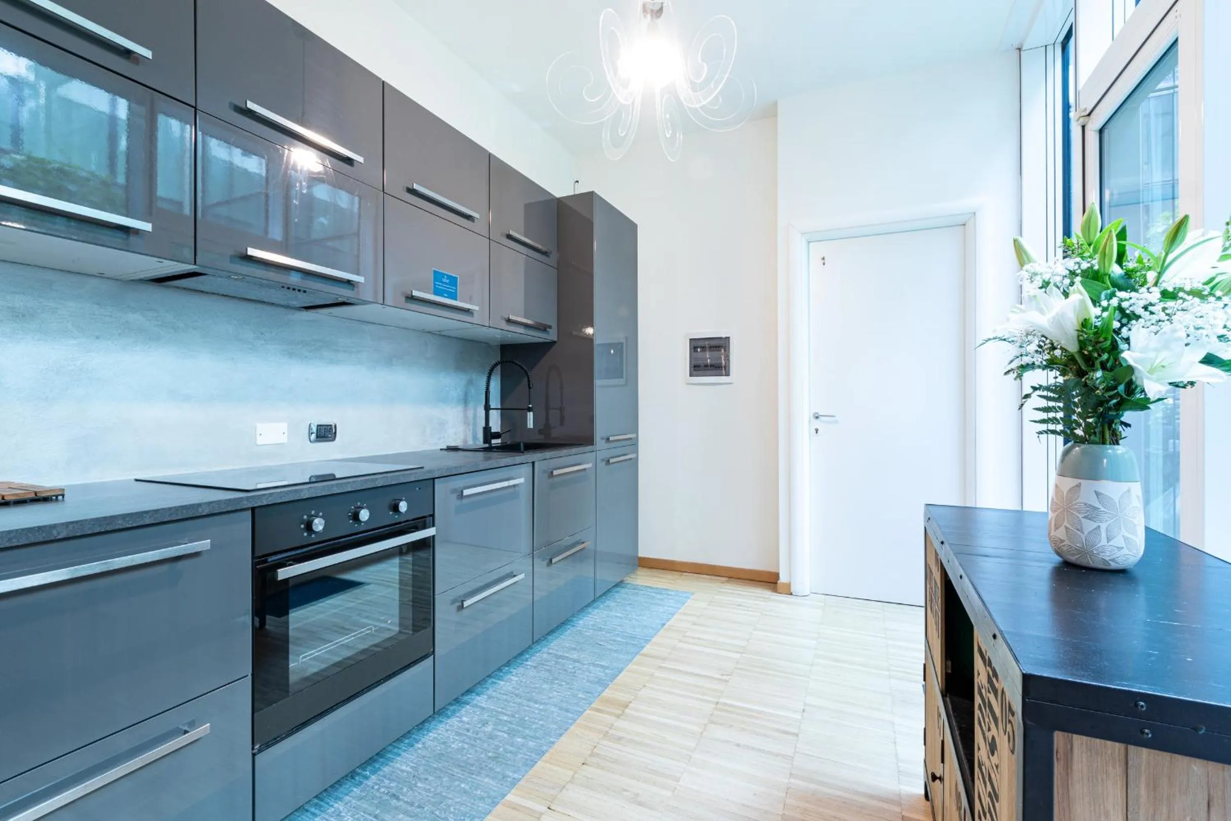 Kitchen or kitchenette in Città Studi Suites - Top Collection