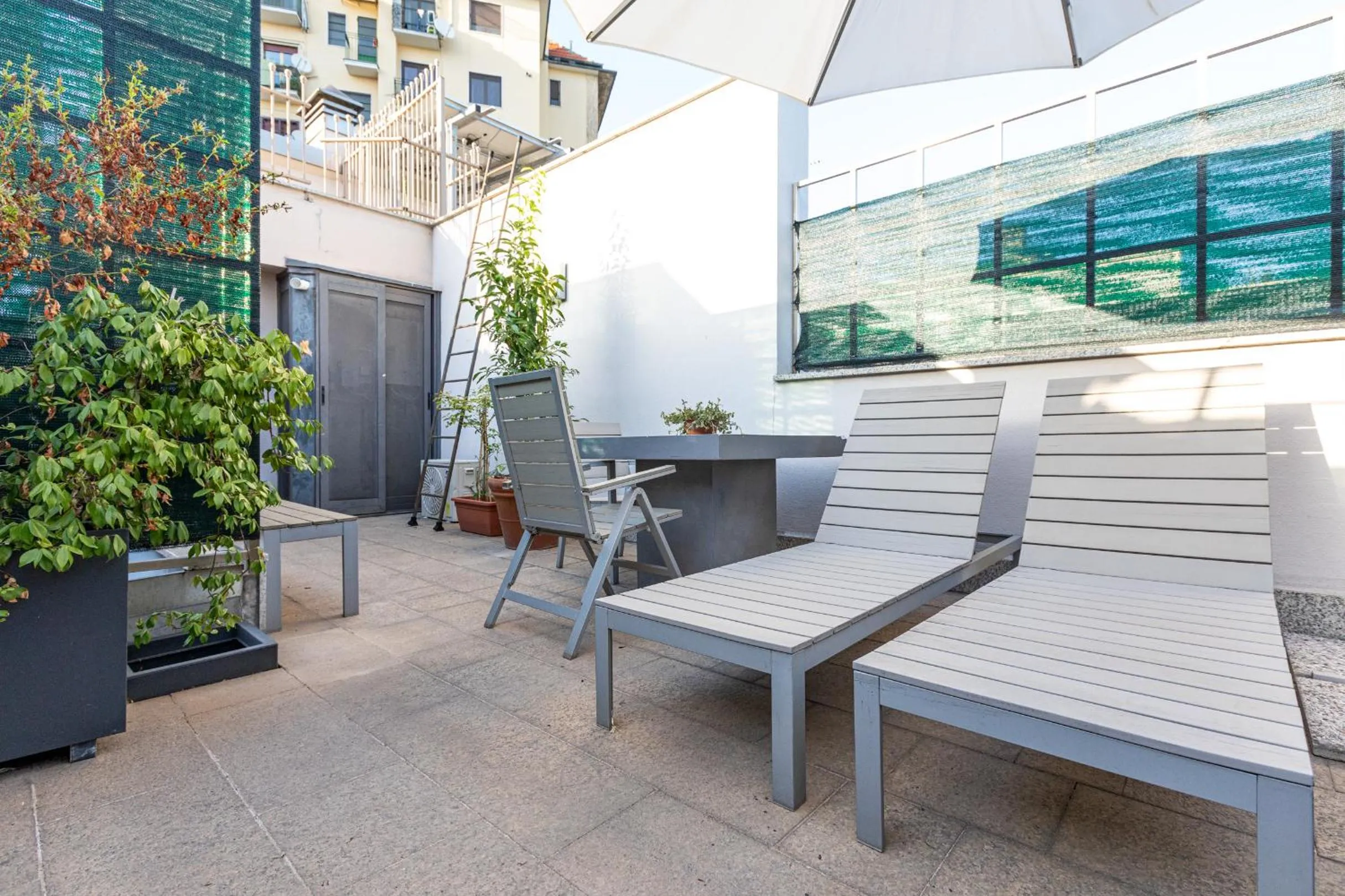 Balcony/Terrace in Città Studi Suites - Top Collection