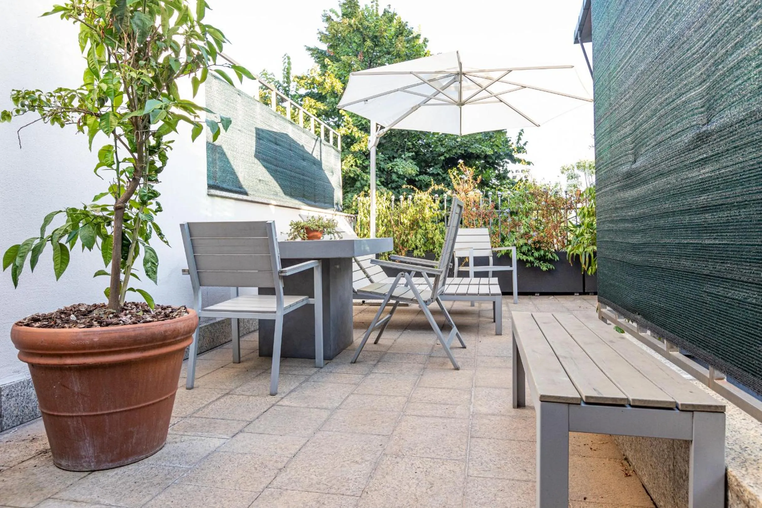 Balcony/Terrace in Città Studi Suites - Top Collection