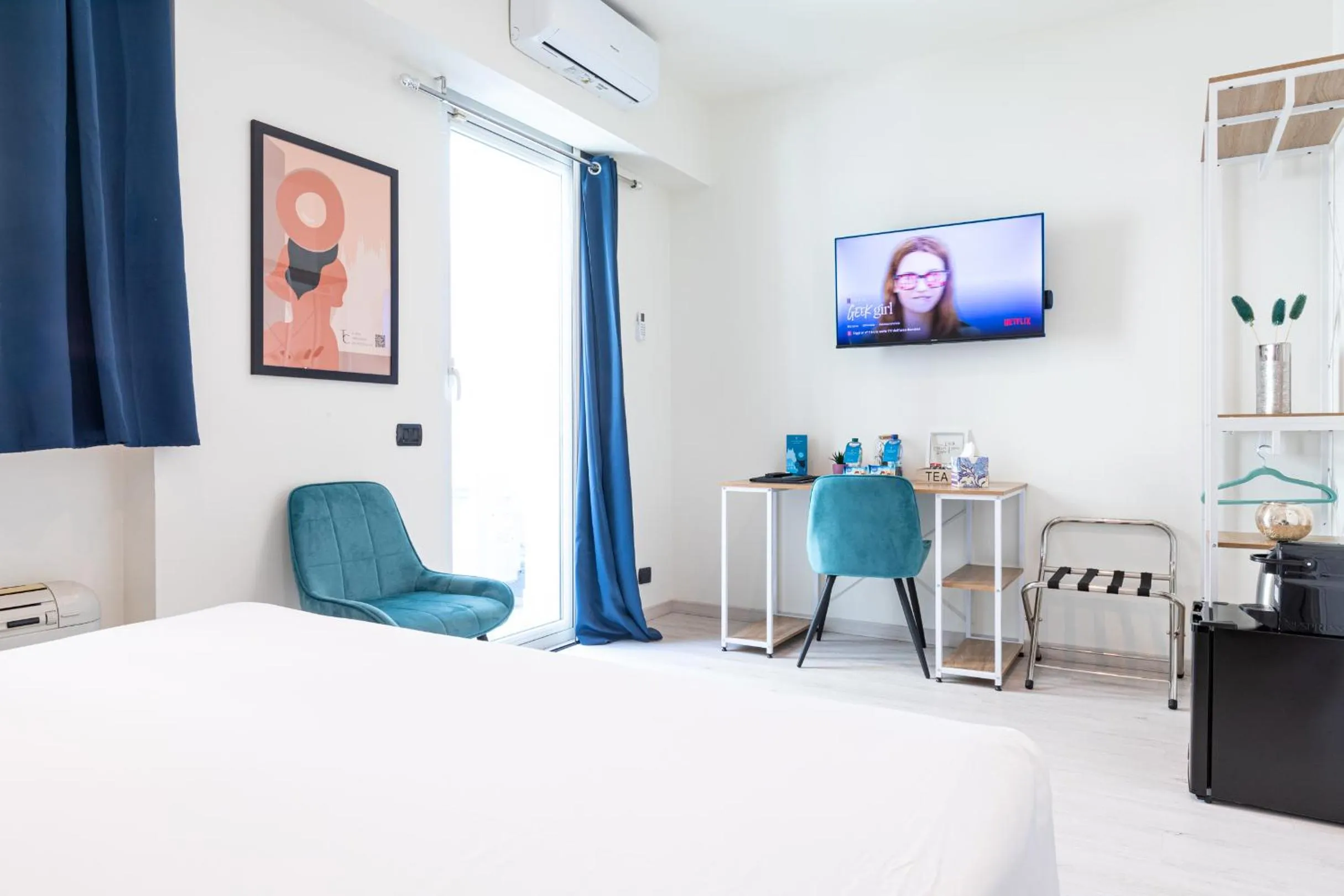 TV and multimedia, Bed in Città Studi Suites - Top Collection