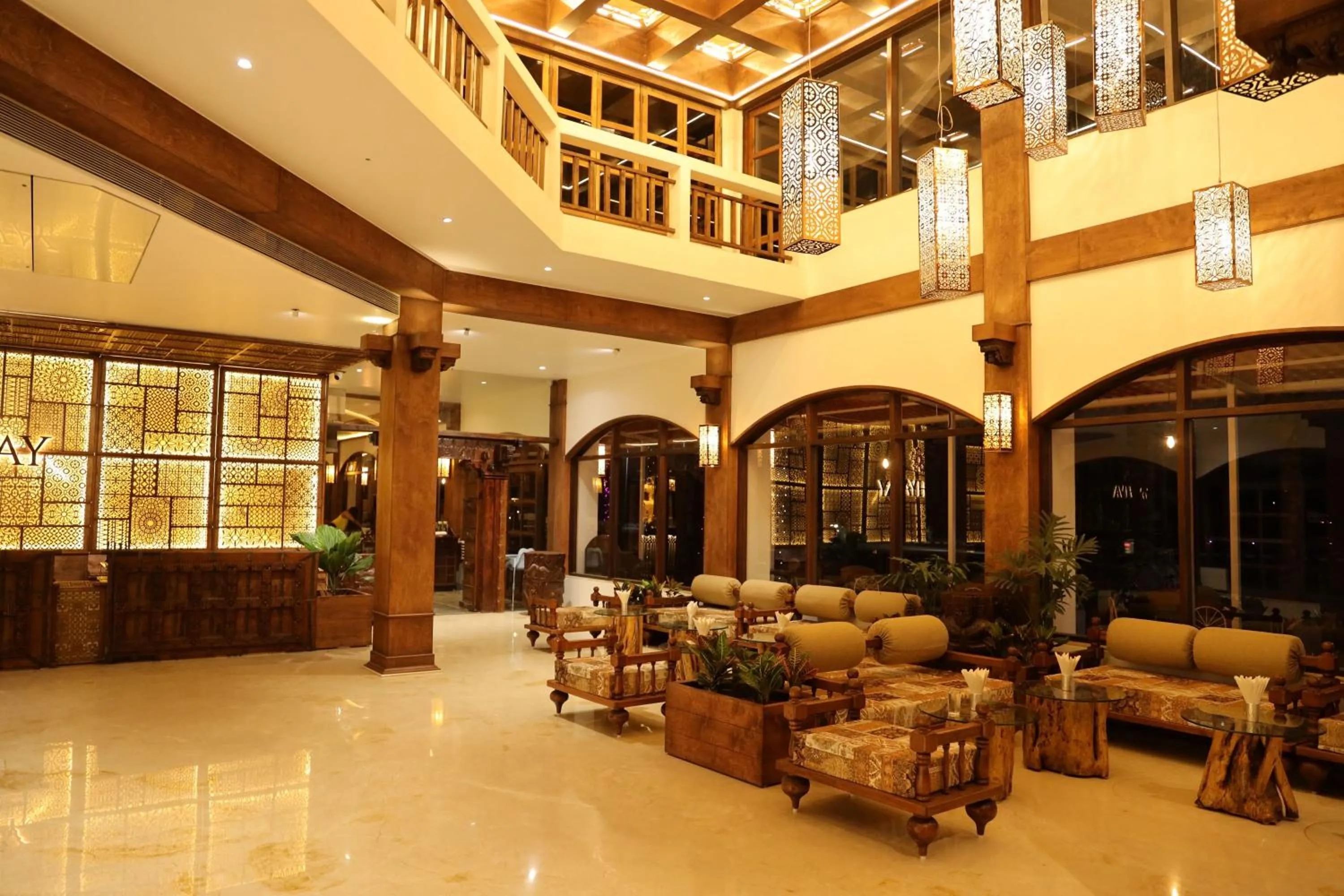 Lobby or reception in Avhyay Resort
