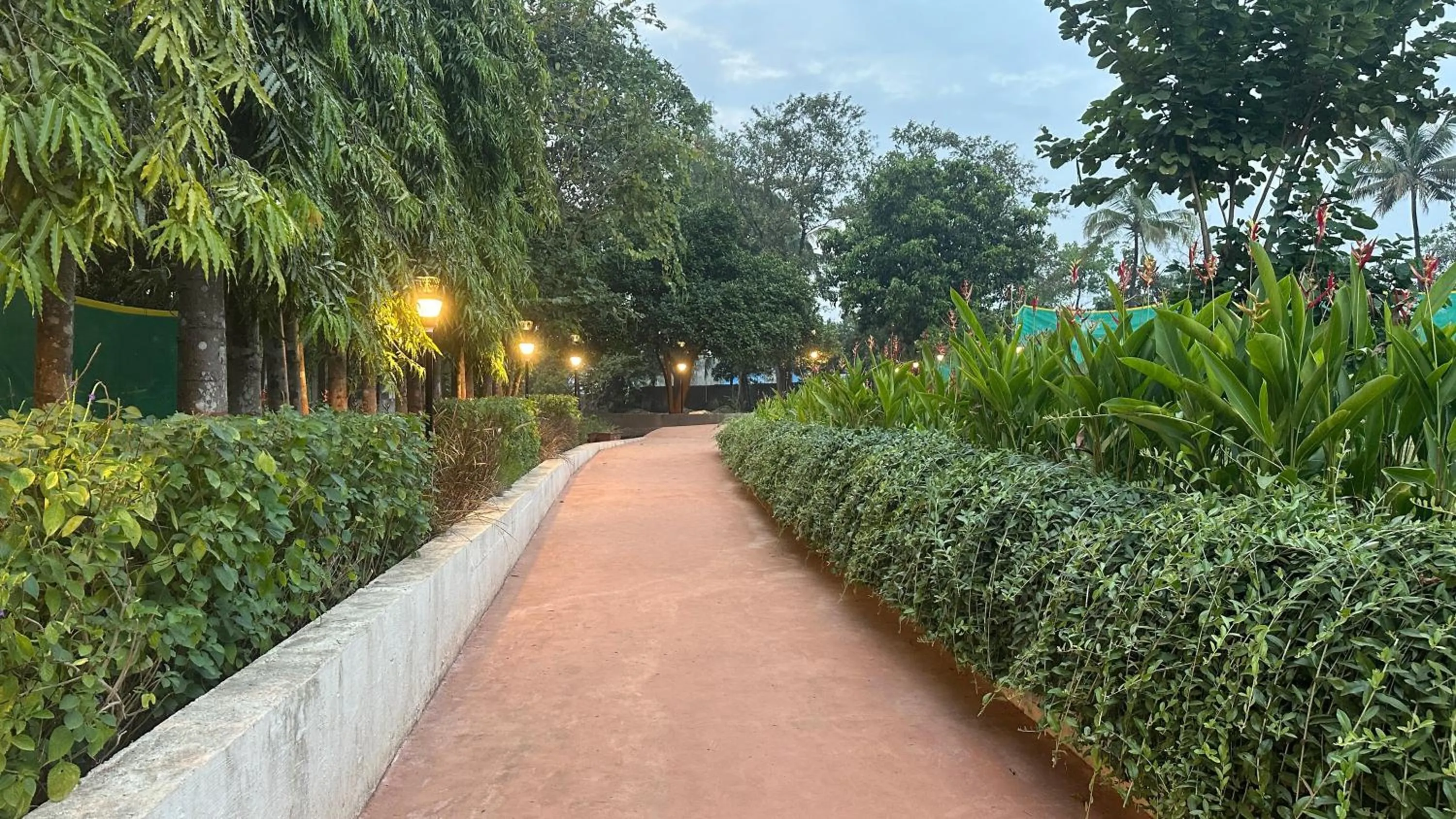 Garden view in Avhyay Resort