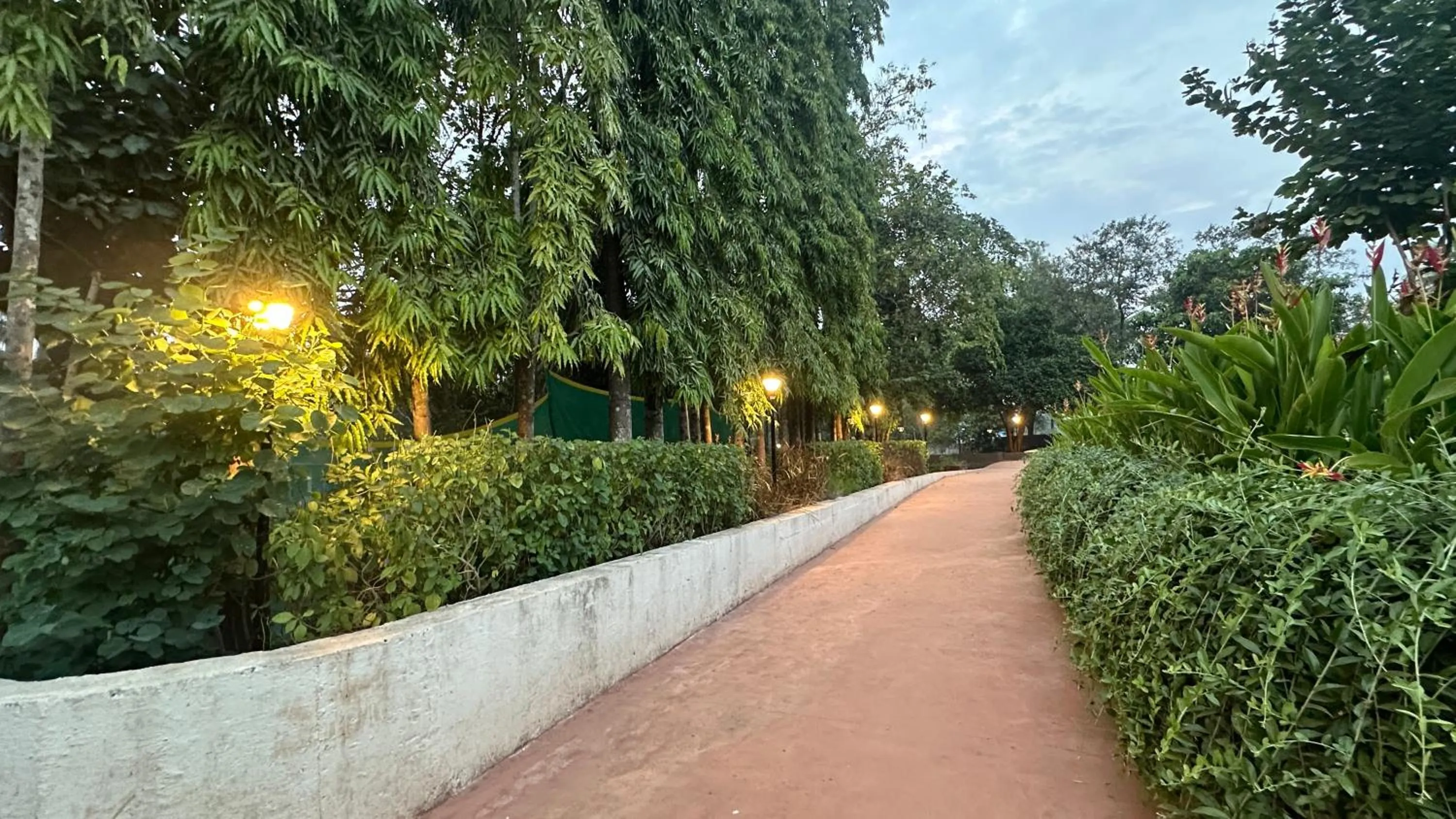 Garden view in Avhyay Resort