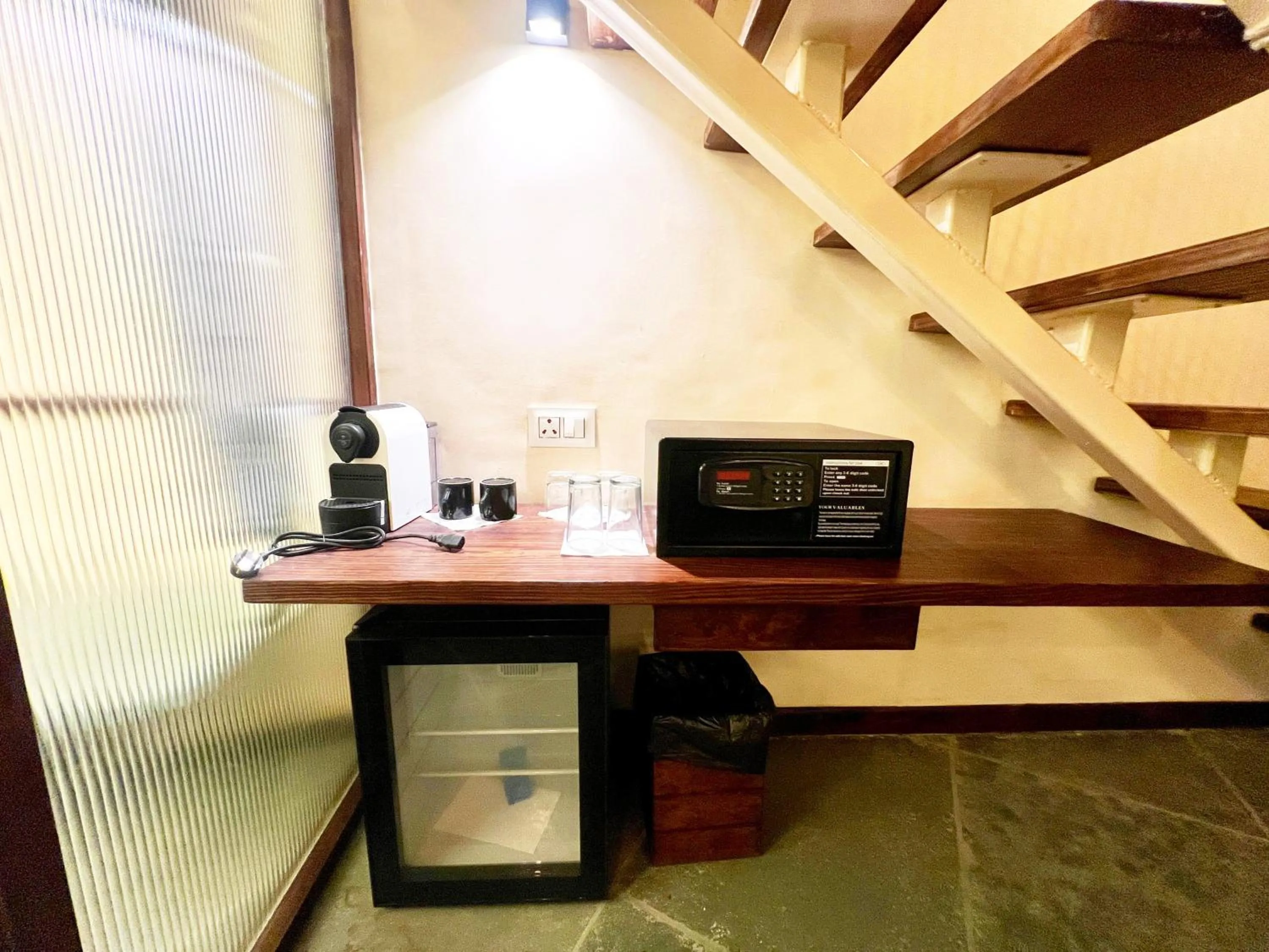 minibar in Avhyay Resort