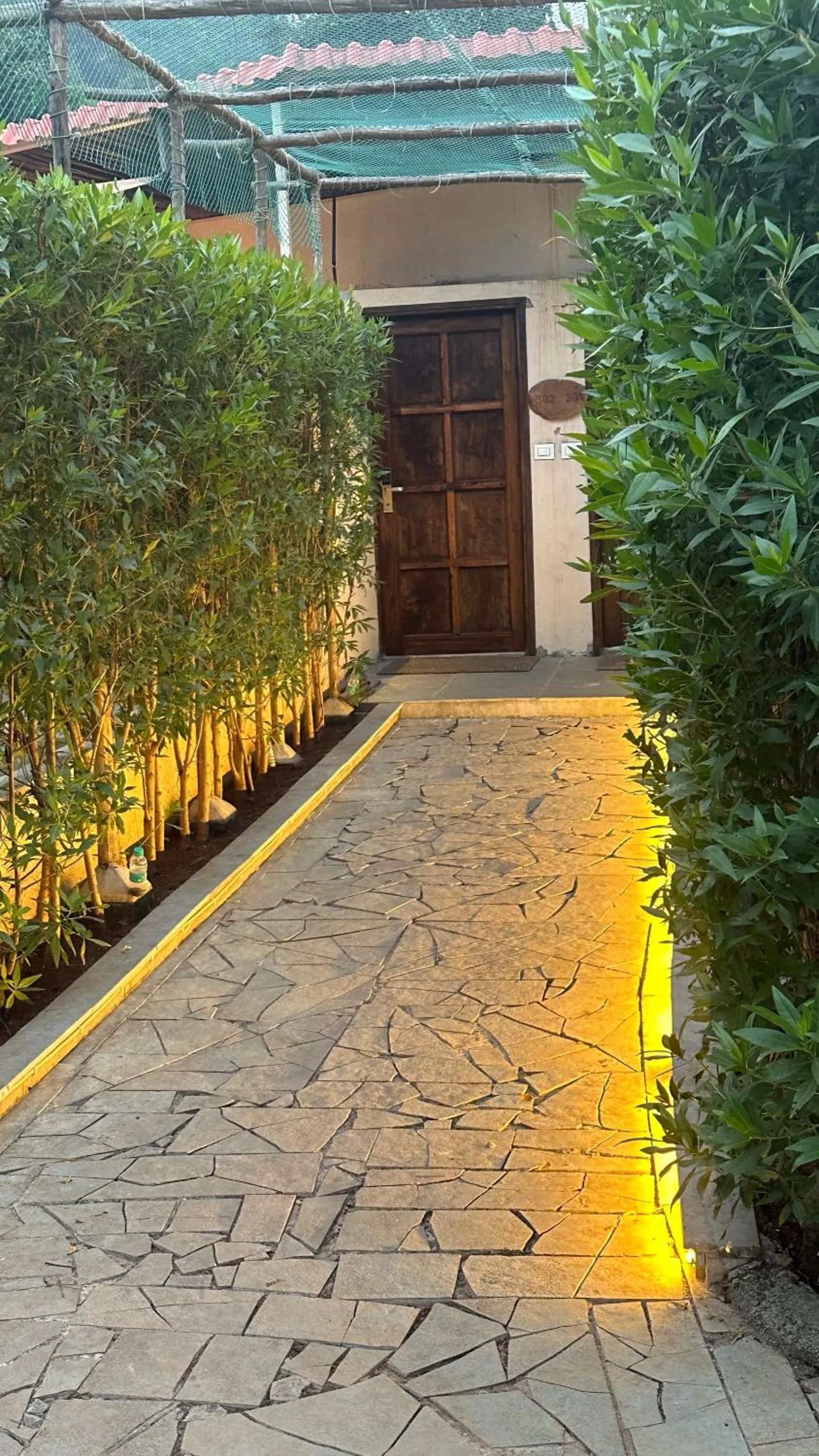 Garden view in Avhyay Resort