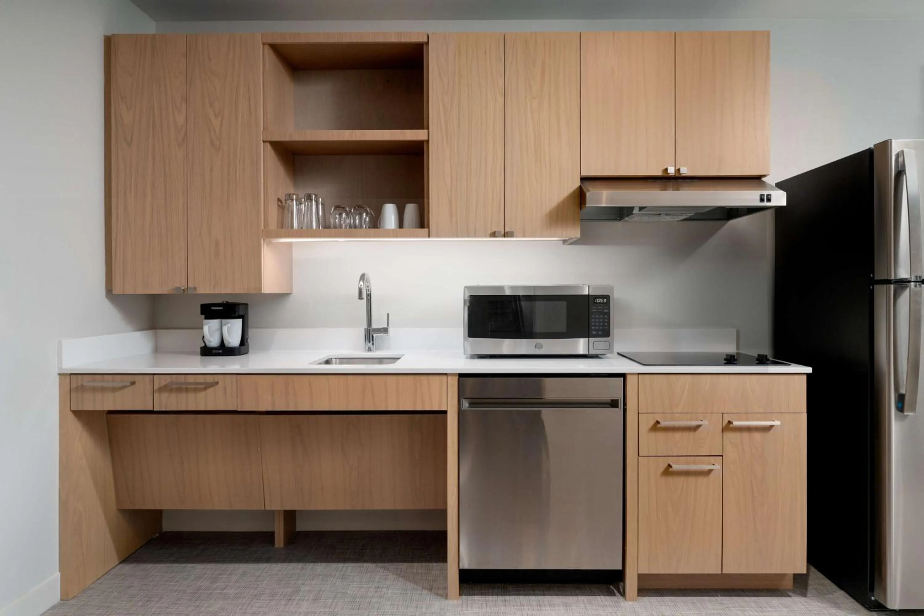 Kitchen or kitchenette in Homewood Suites By Hilton Goldsboro