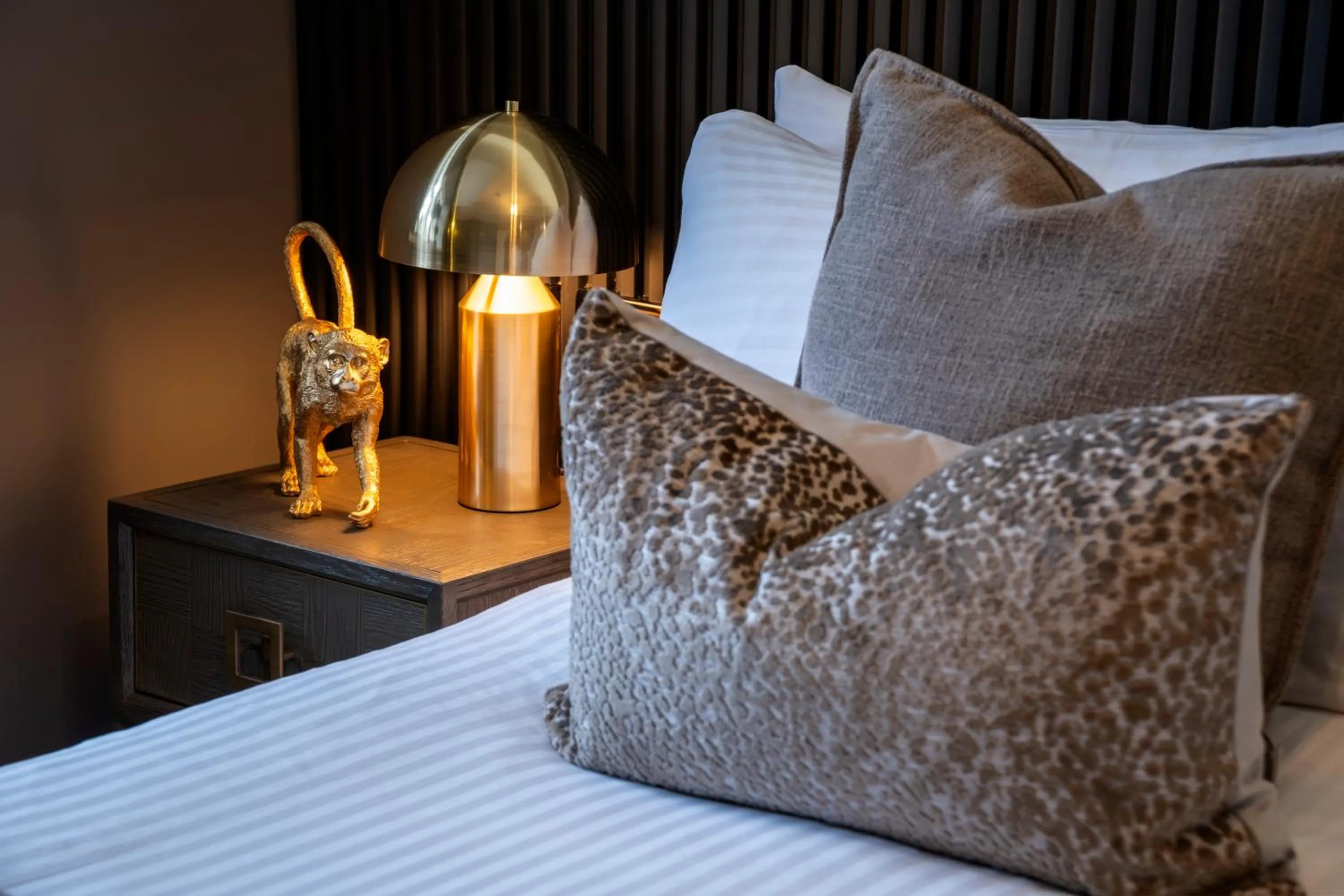 Bed in Derwent Manor Boutique Hotel