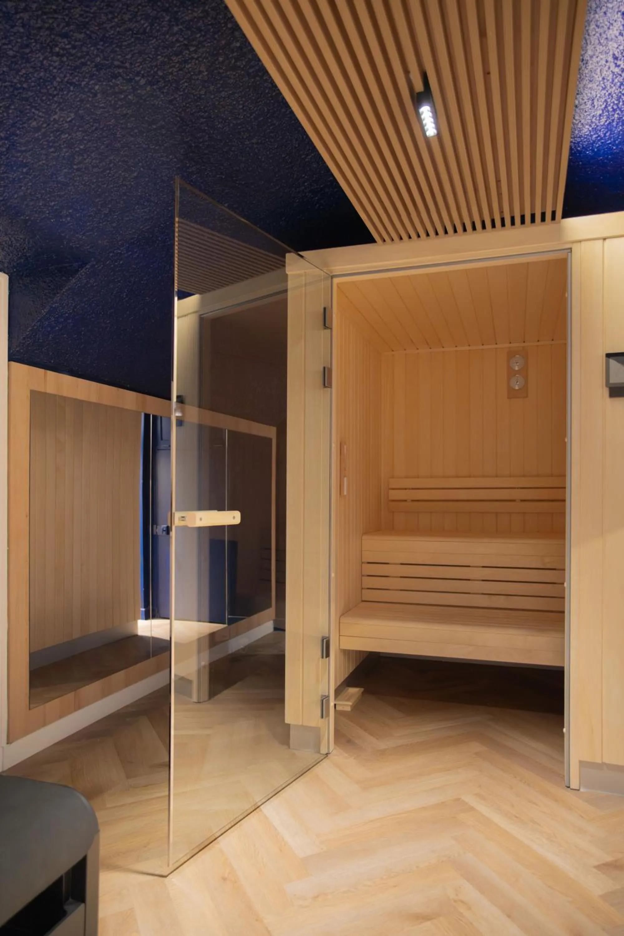 Sauna in Hotel Leev Victoire & Spa