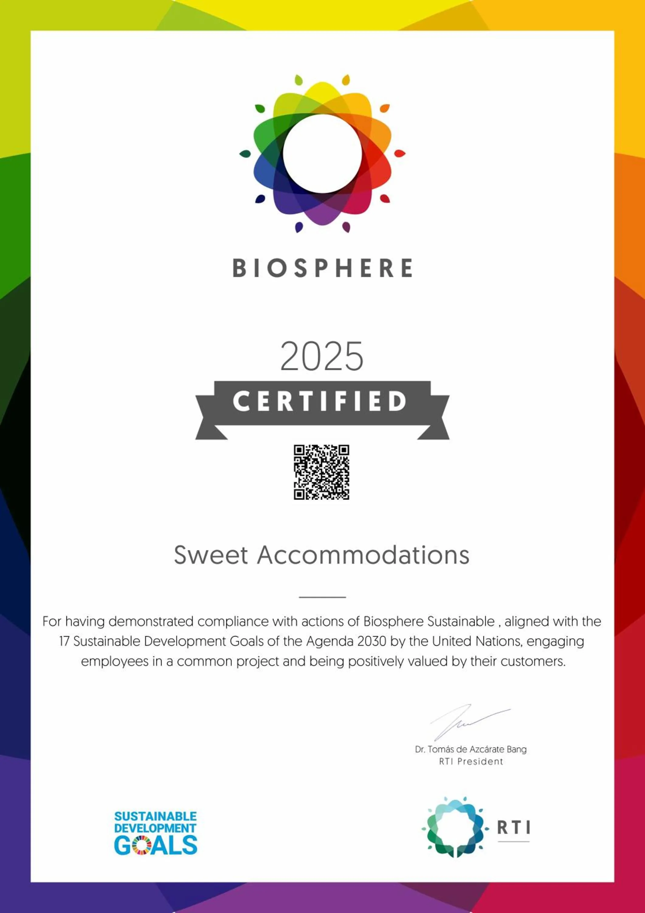 Certificate/Award in Sweet BCN Borrell