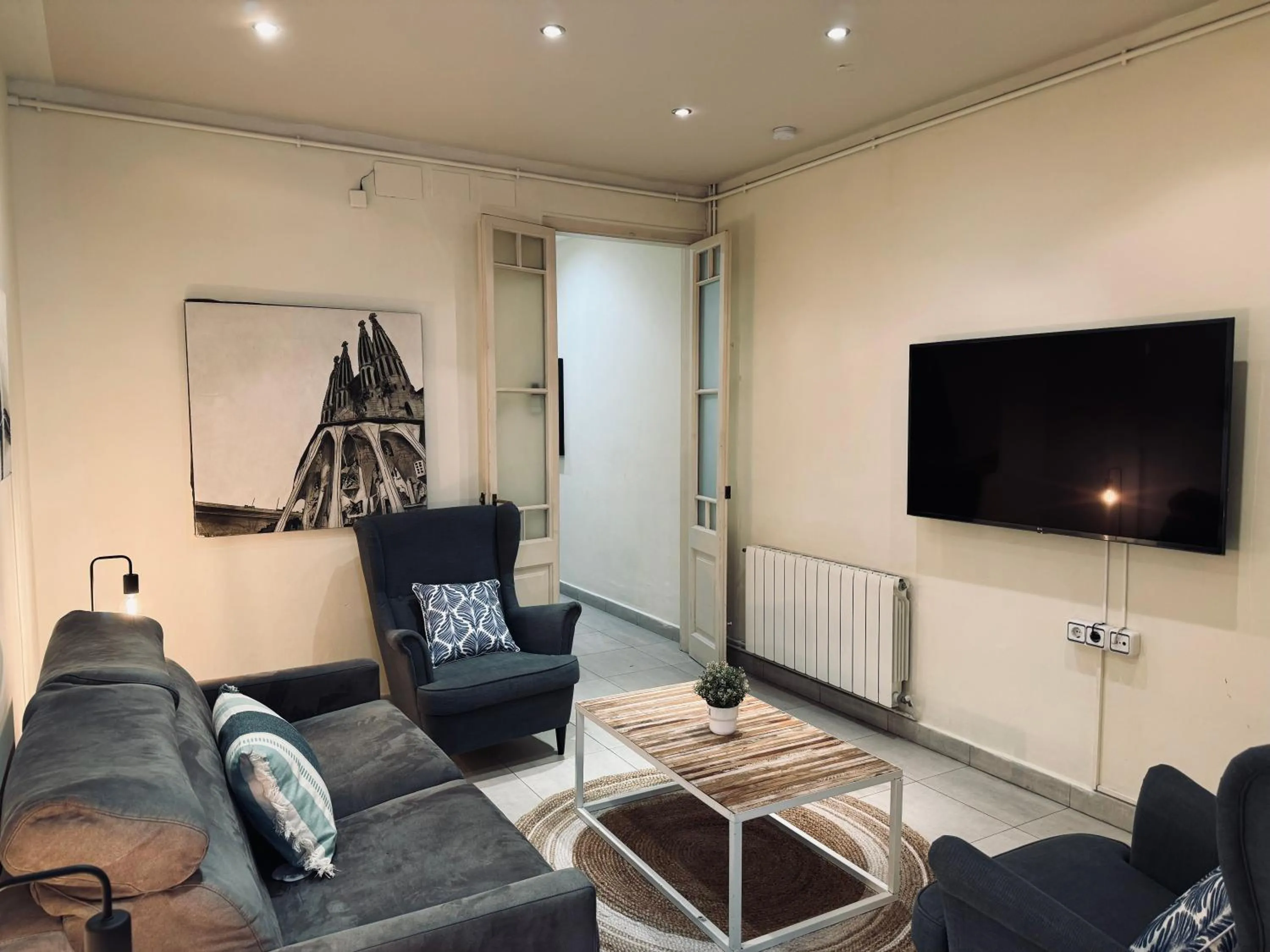 Living room in Sweet BCN Borrell