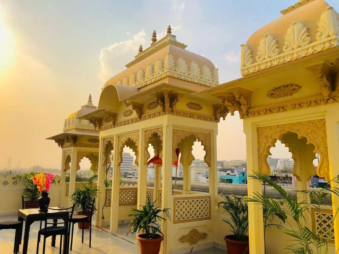 Property building in Hotel Indergarh Heritage