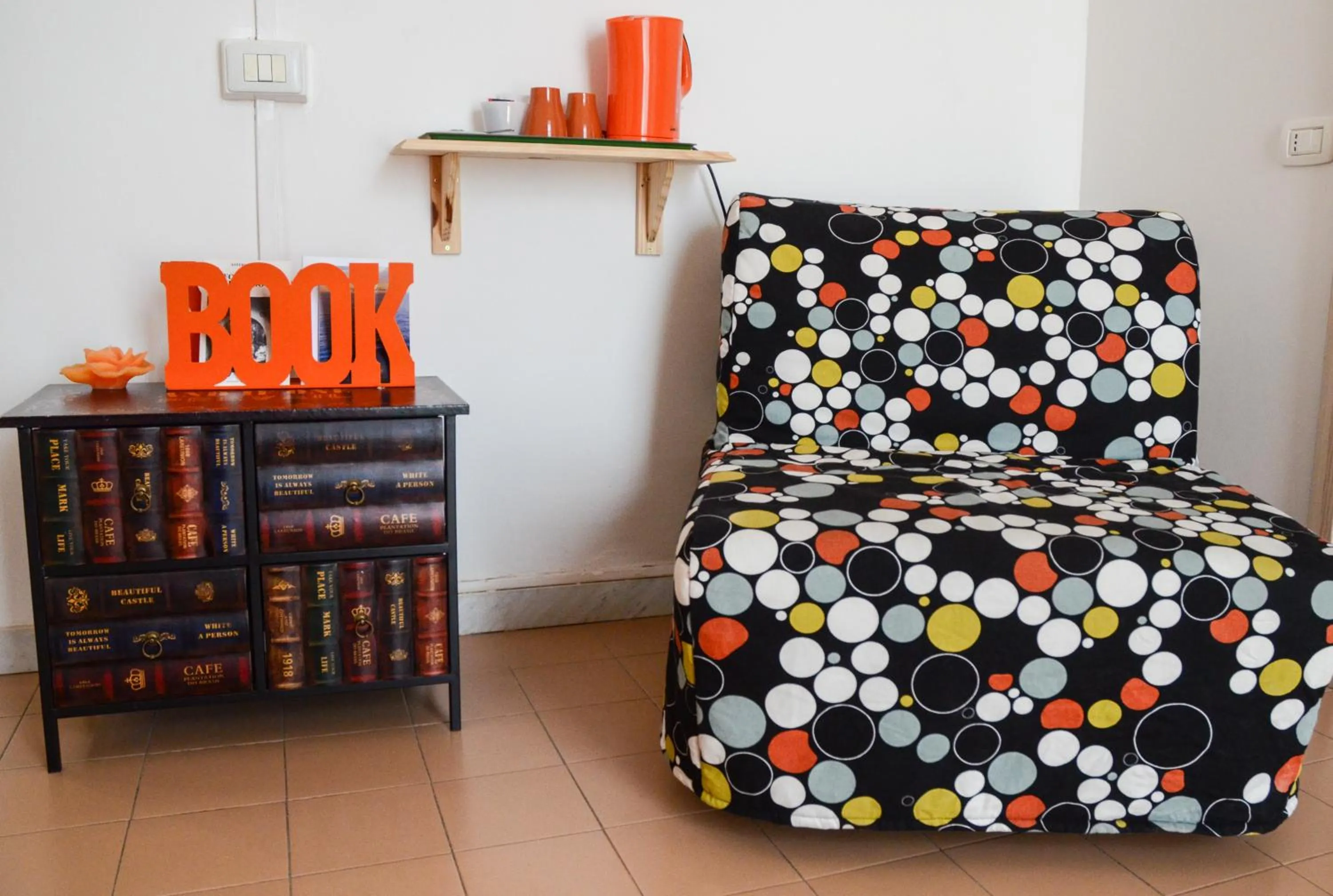 Coffee/tea facilities, Bed in B&B Tecla