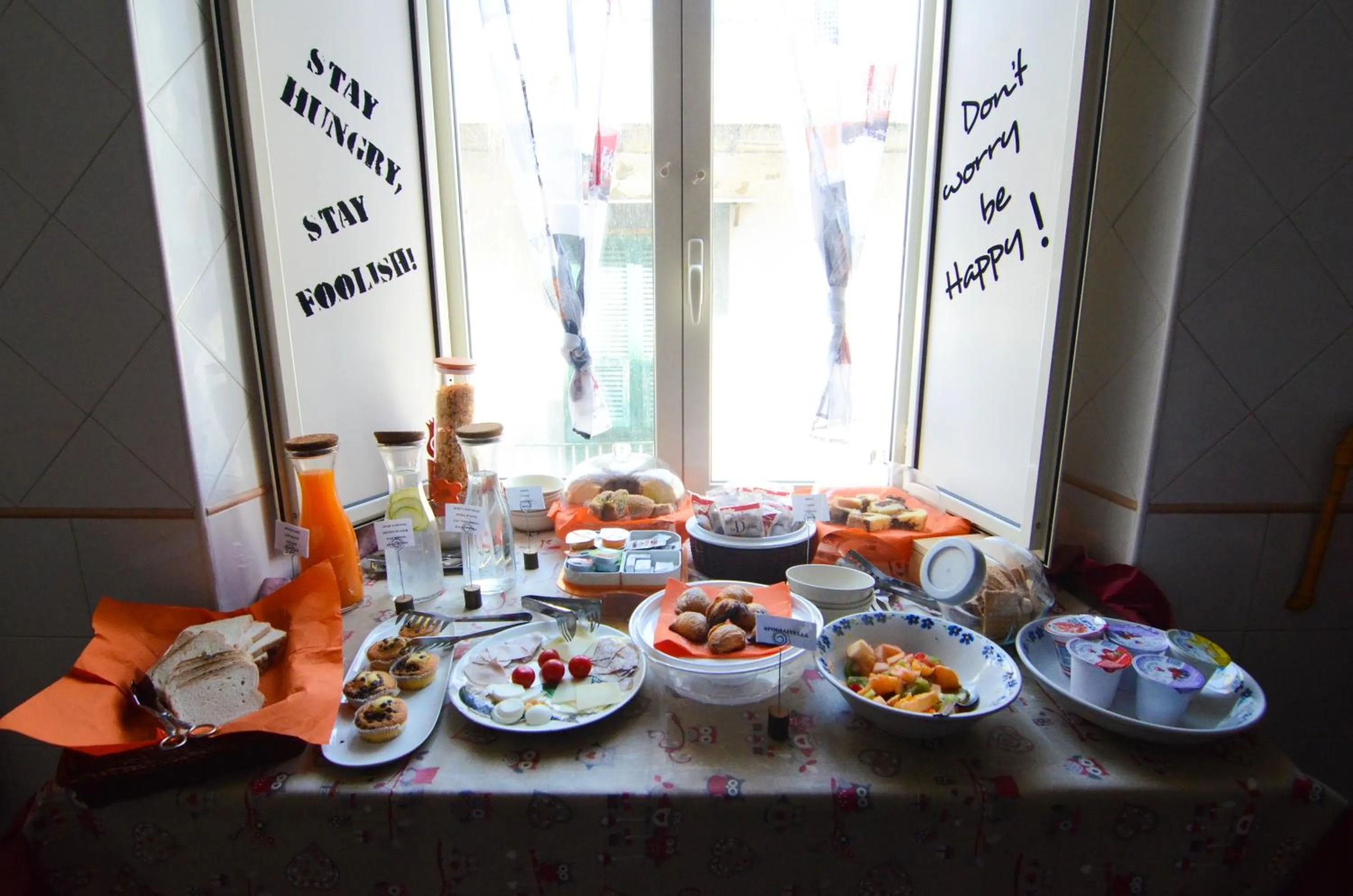 Food close-up in B&B Tecla