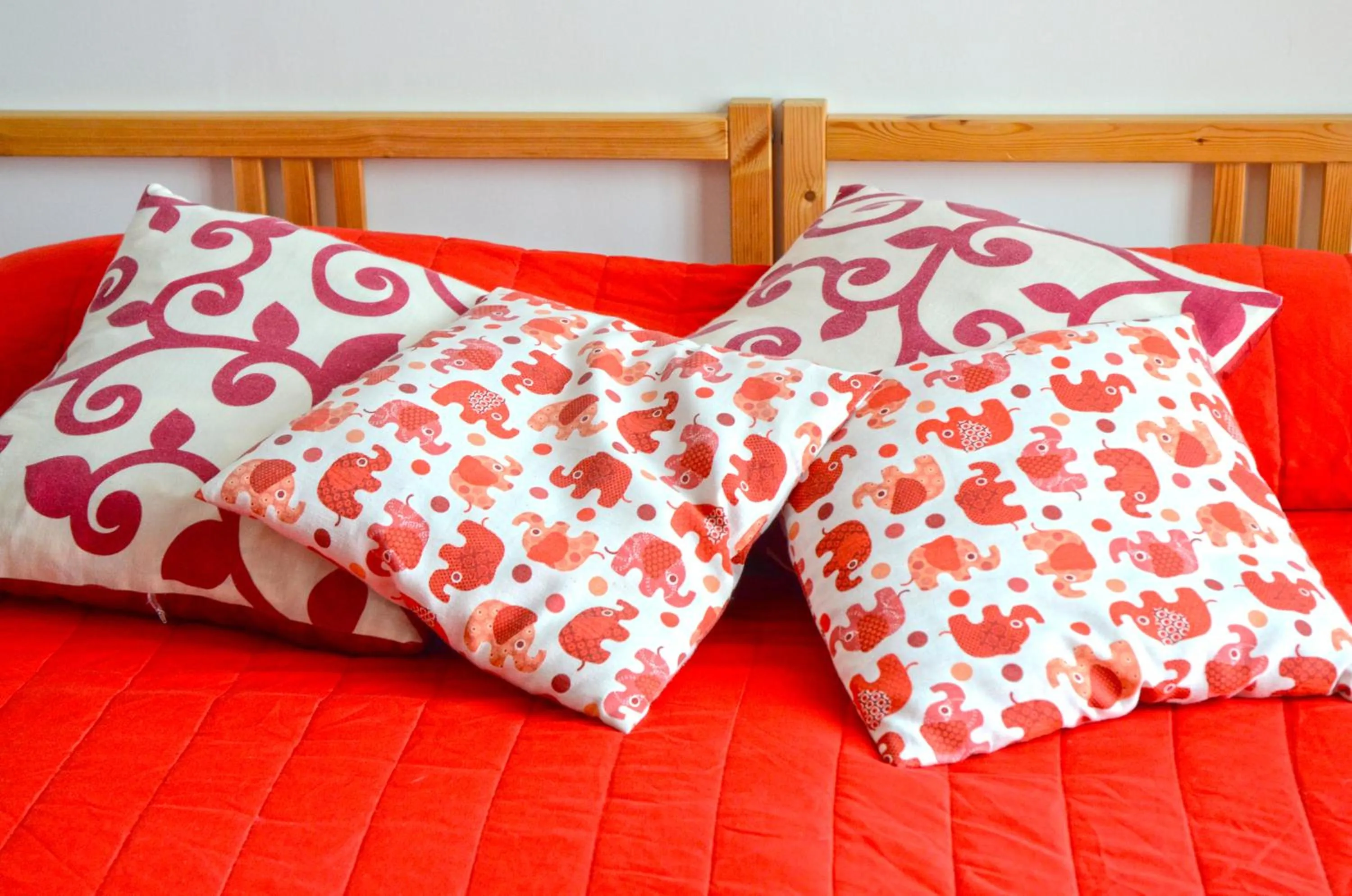 Decorative detail, Bed in B&B Tecla