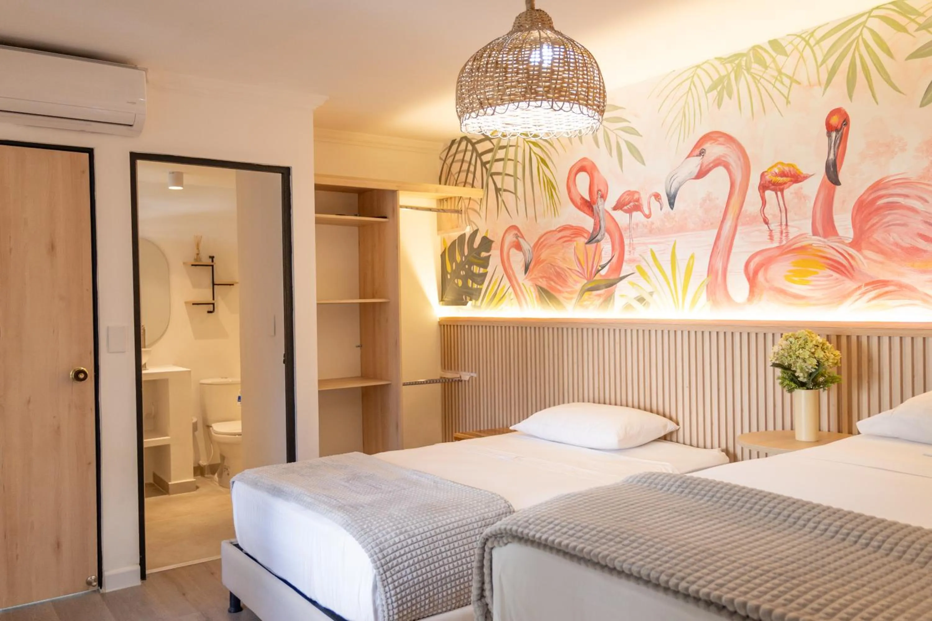 Quadruple Room in Casana Rosa Hotel