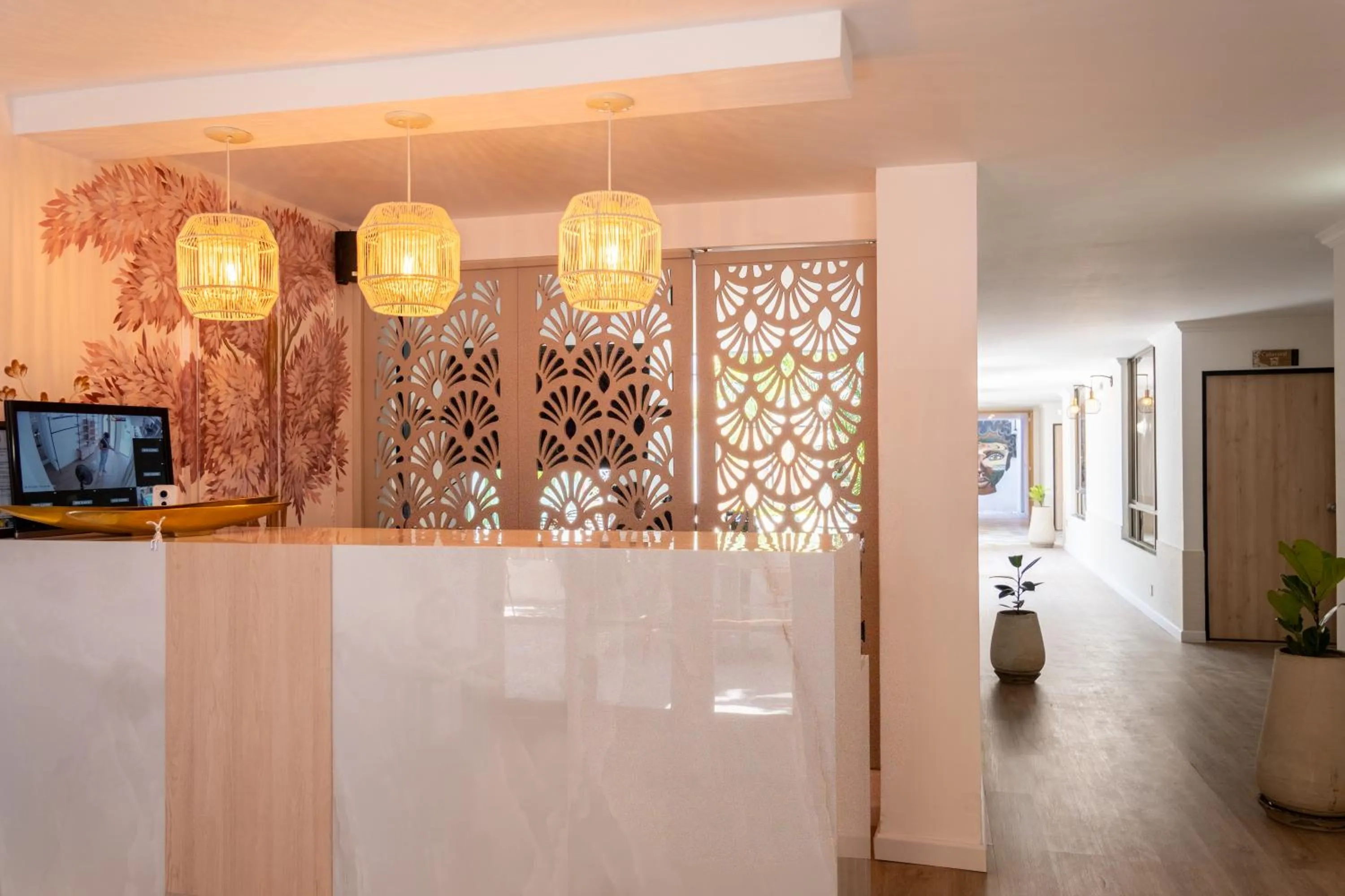 Lobby or reception in Casana Rosa Hotel