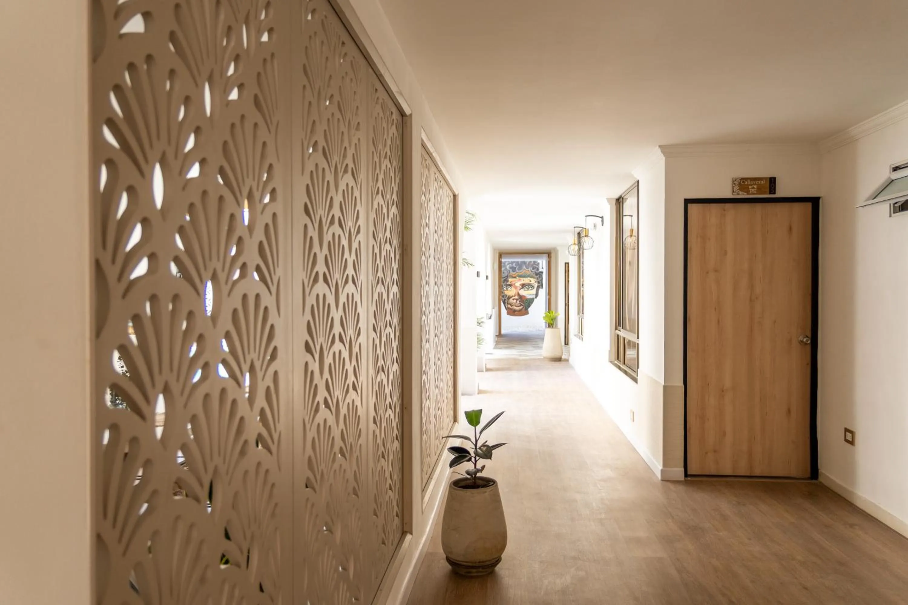 Decorative detail in Casana Rosa Hotel