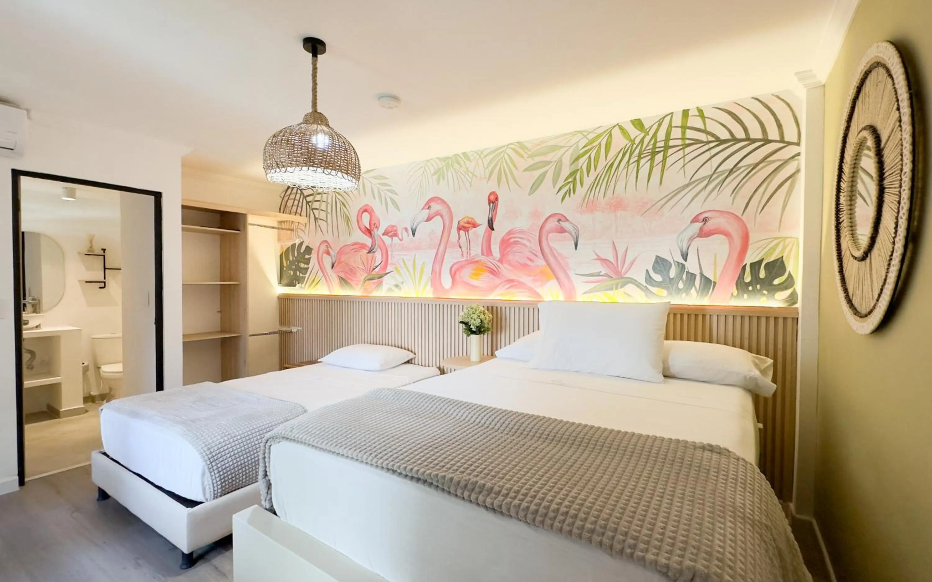 Quadruple Room in Casana Rosa Hotel