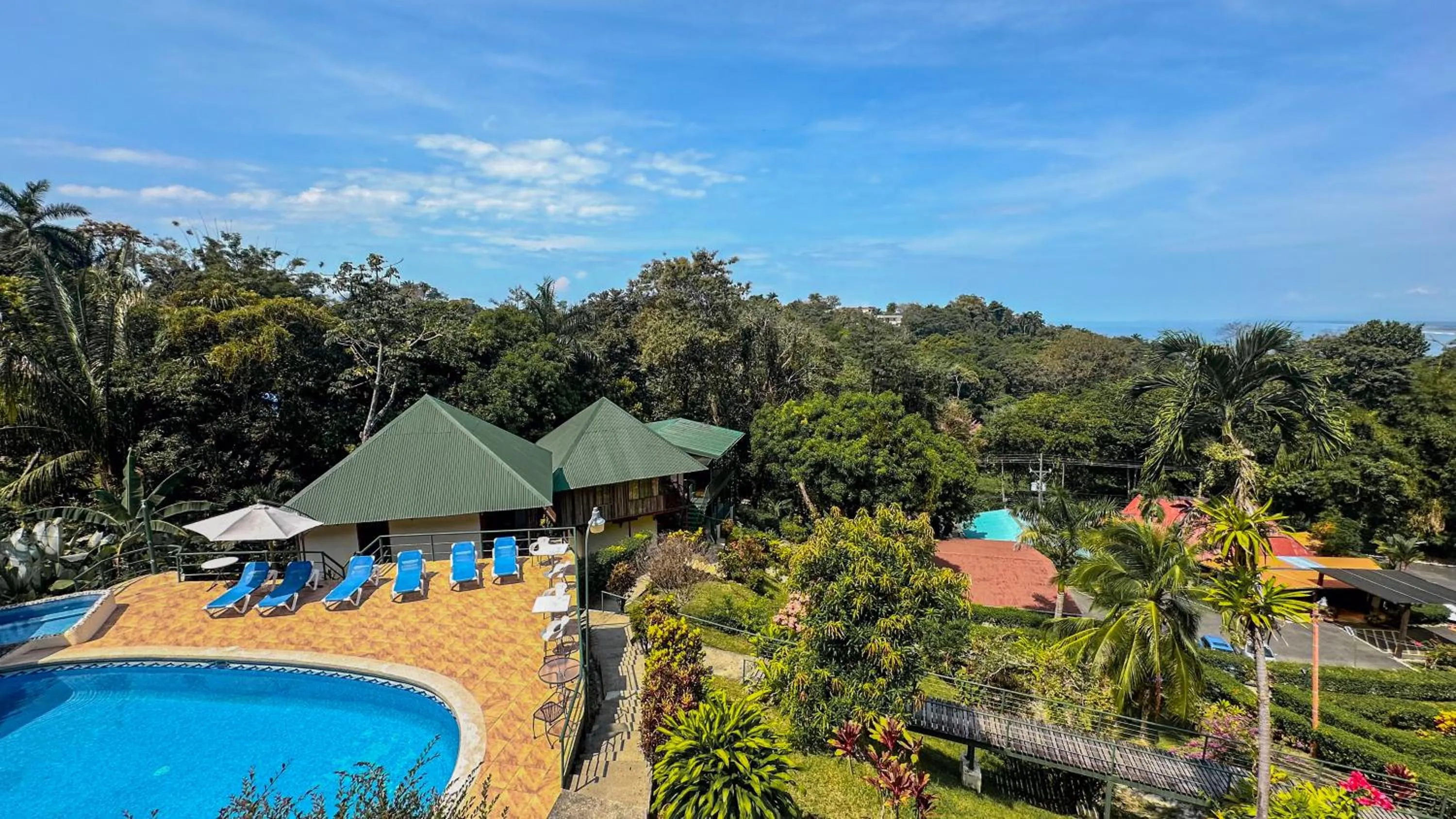 Pool view in Tabulia Tree Hotel and Villas