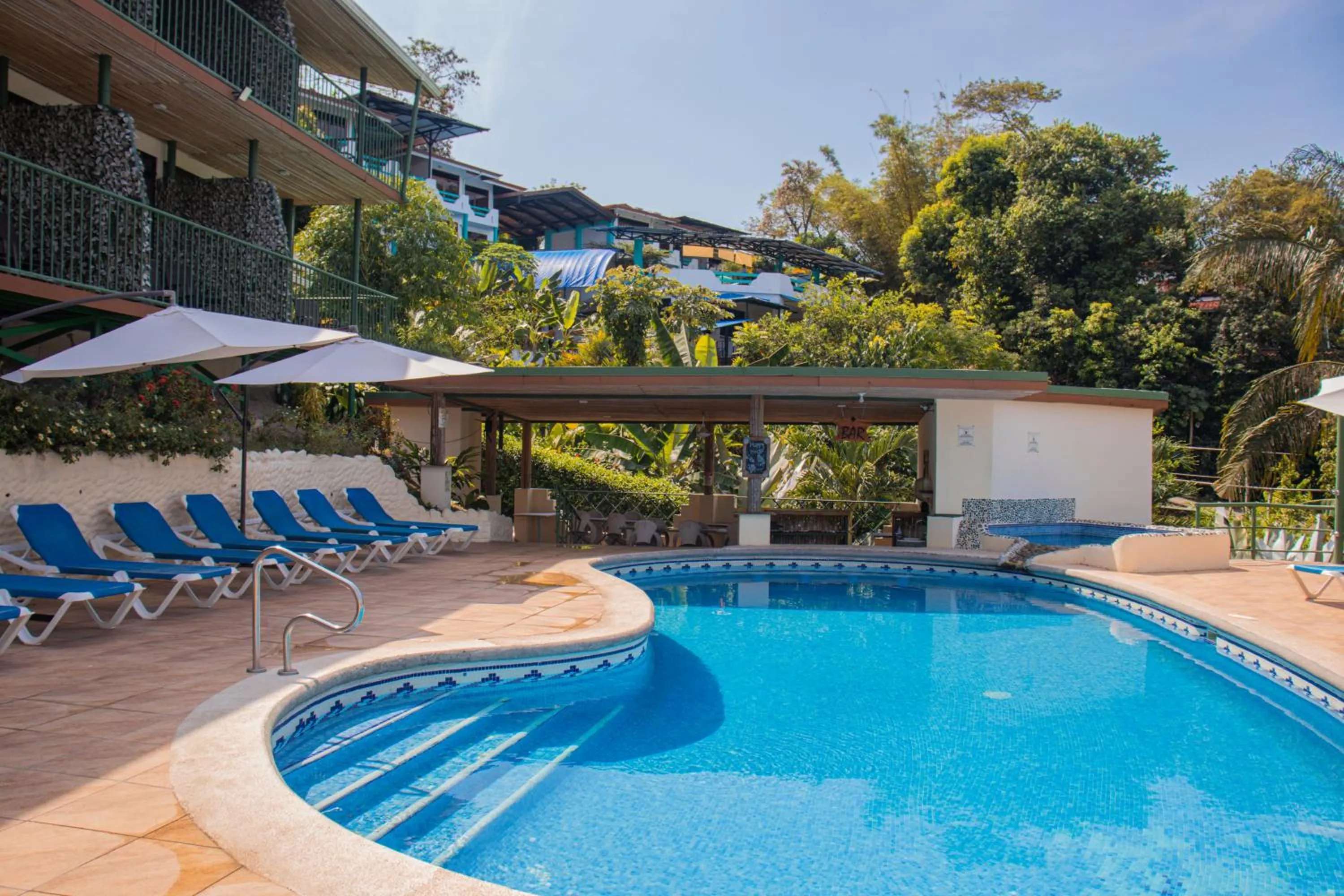 Patio in Tabulia Tree Hotel and Villas
