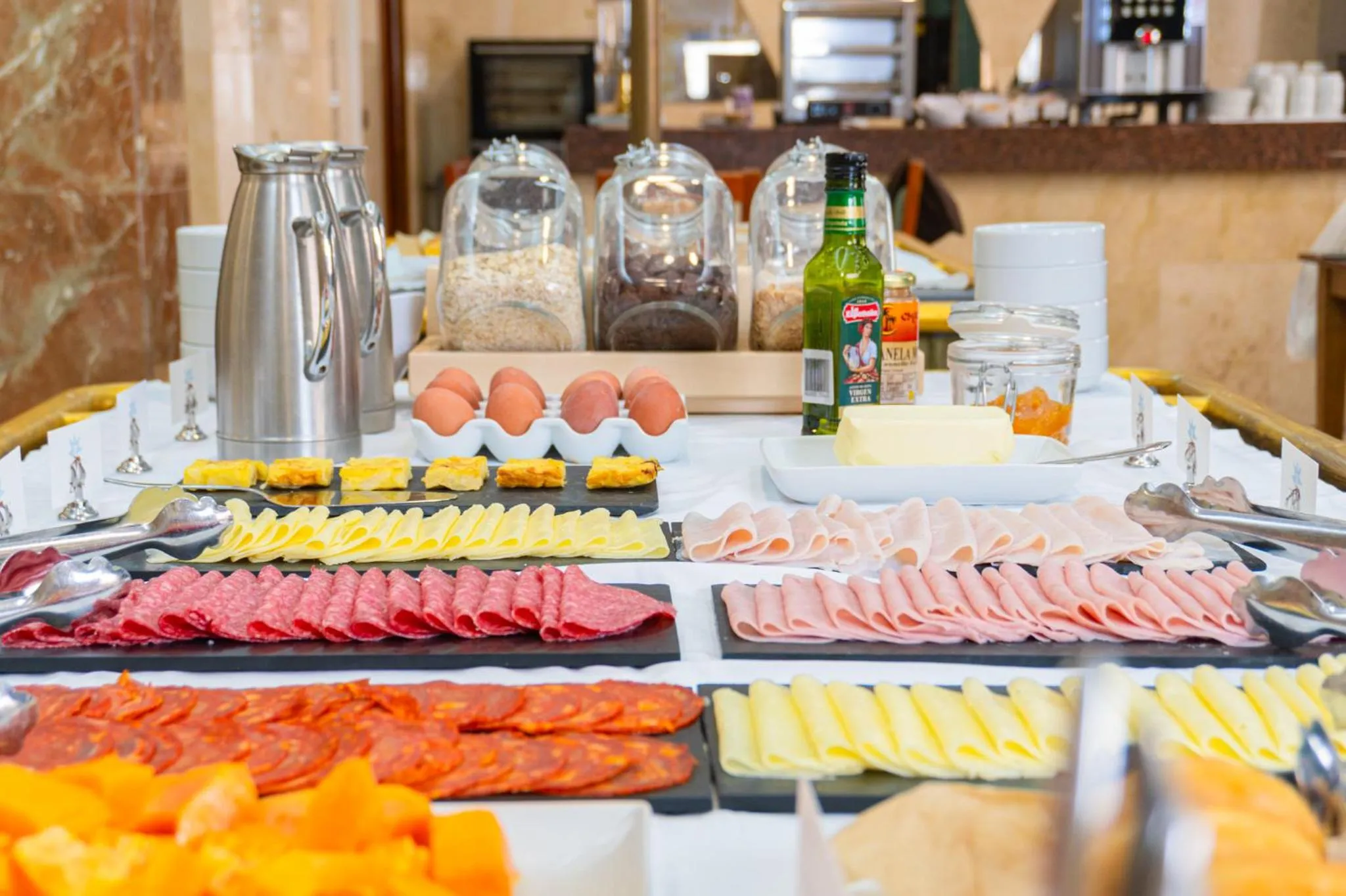 Breakfast in Hotel Aeropuerto Sur