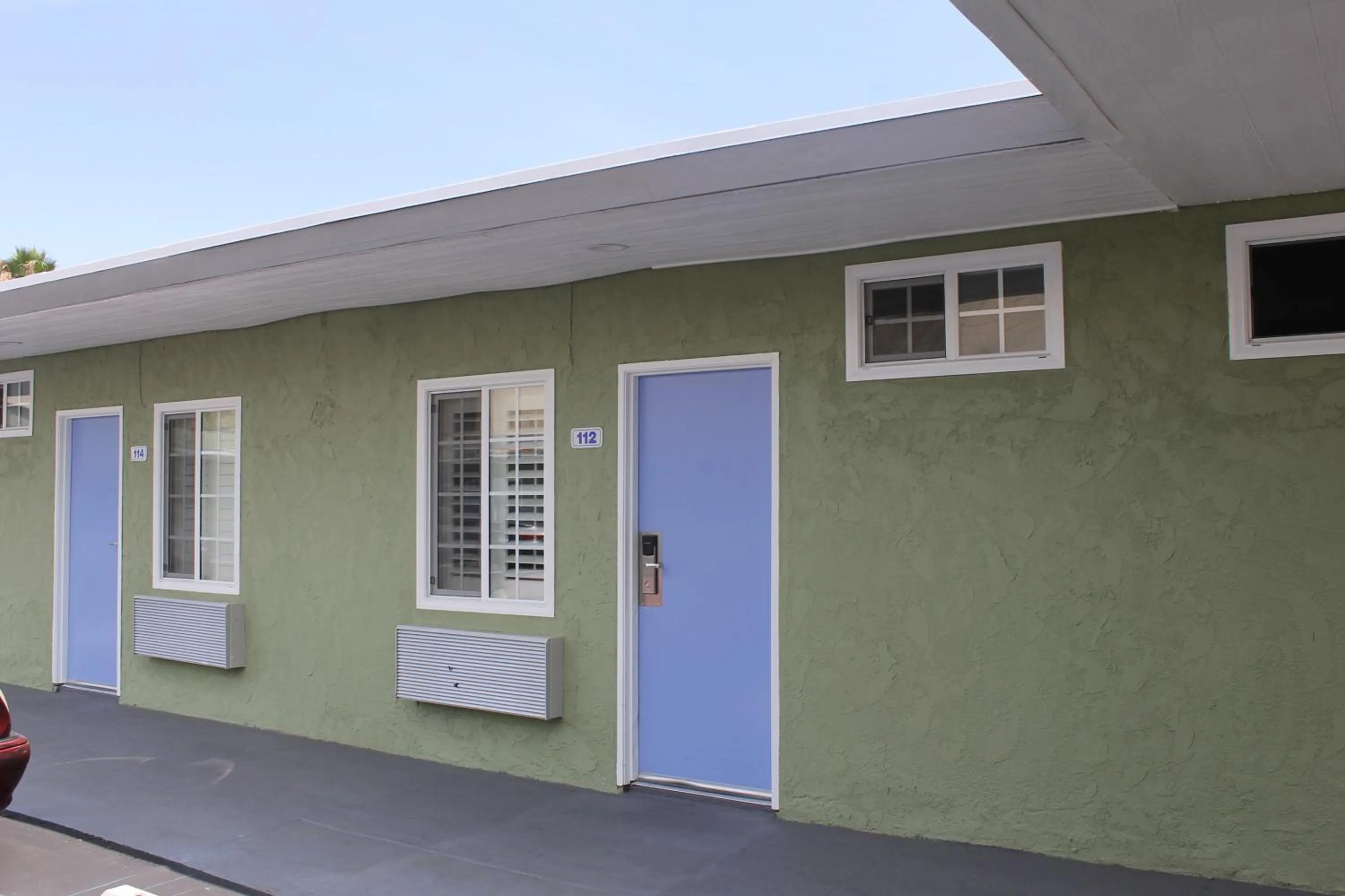 Property building in Town House Motel