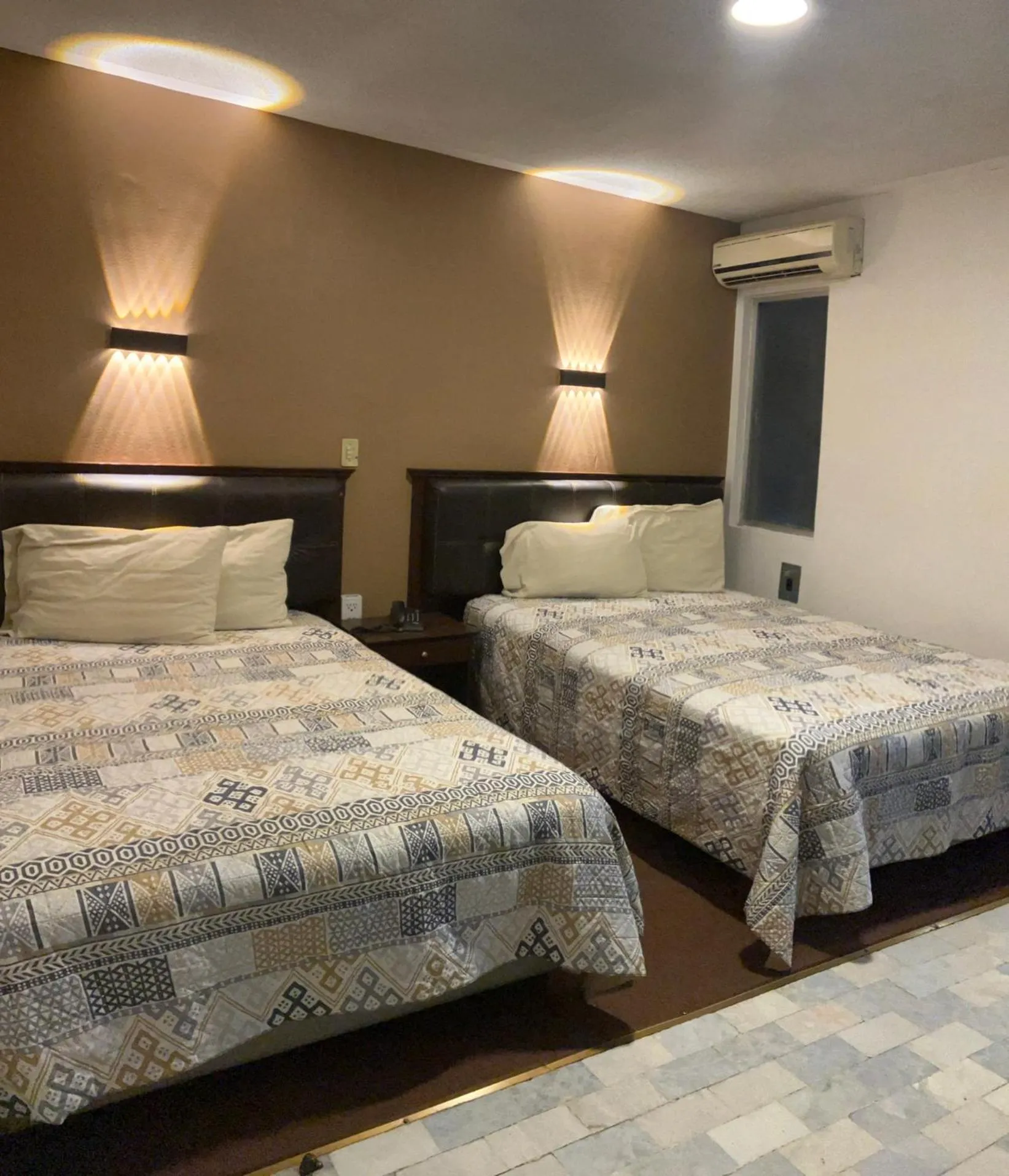 Bed in Hotel Flamingo Kristal