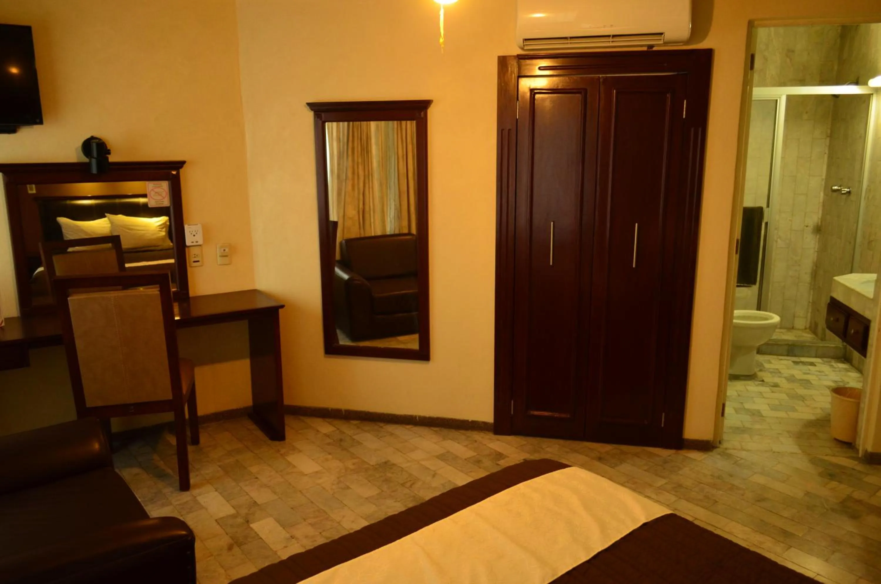 Bed in Hotel Flamingo Kristal