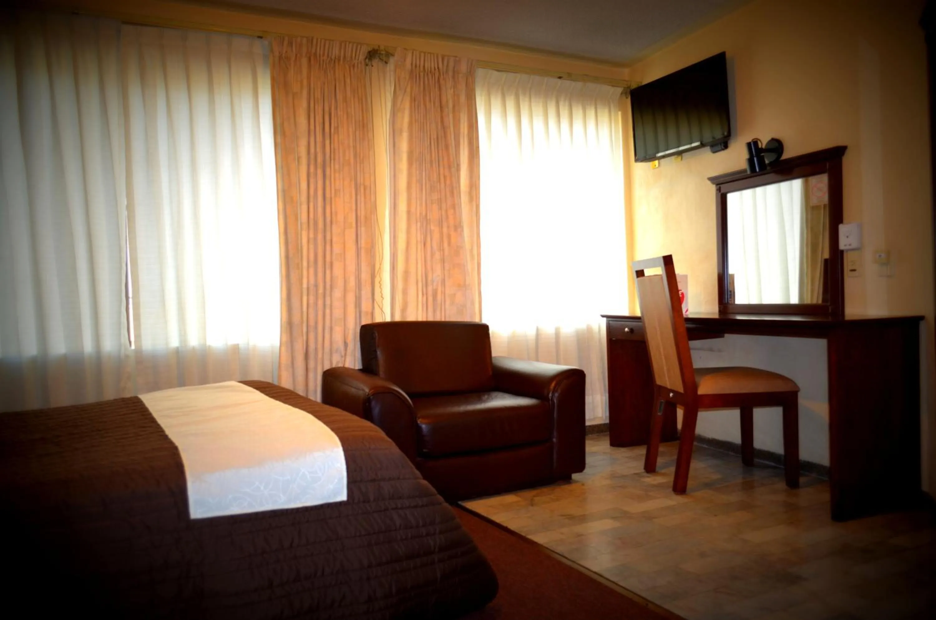 Bed in Hotel Flamingo Kristal