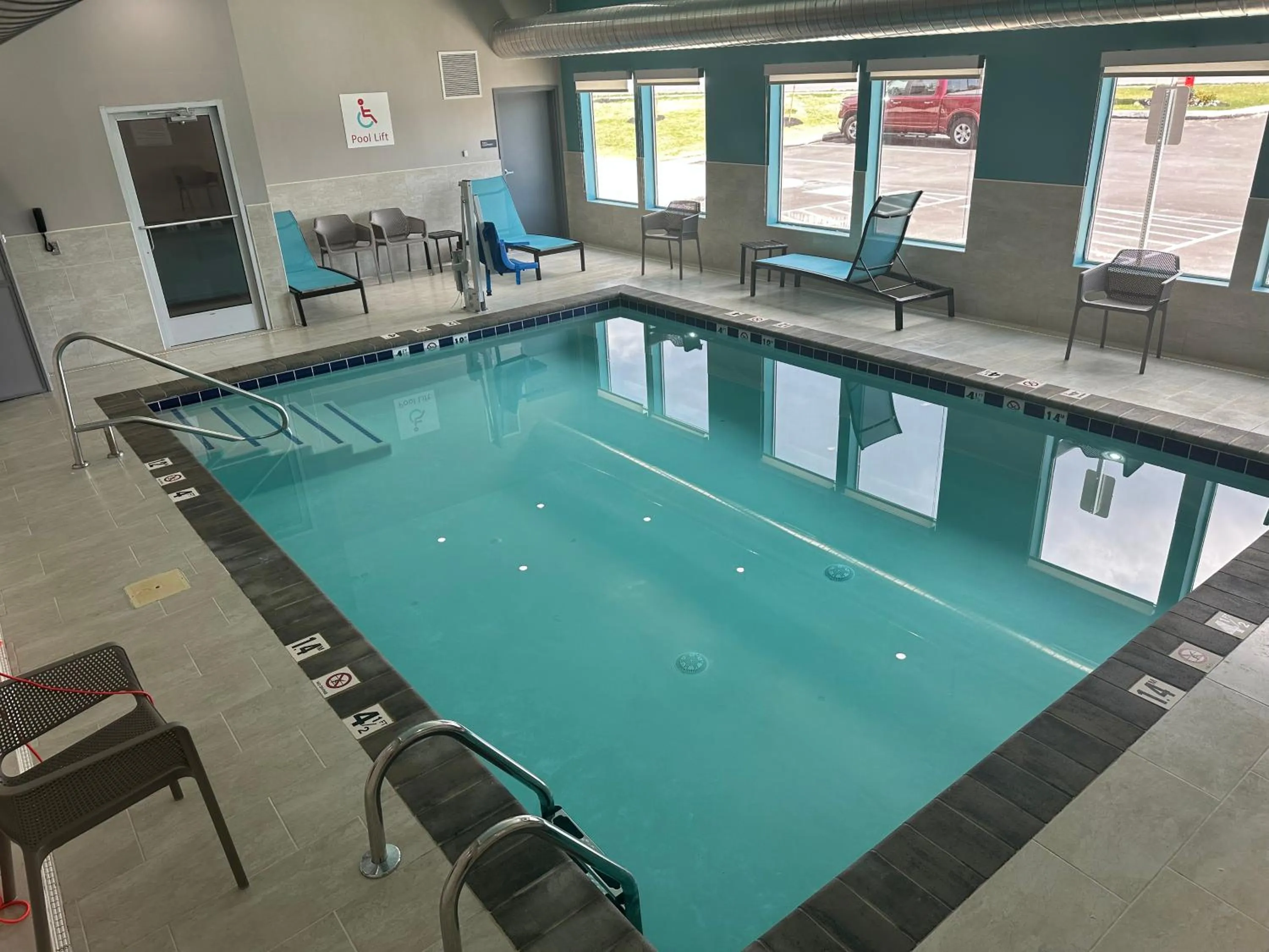 Swimming pool in avid hotel Harrisburg NE - Hershey Area by IHG