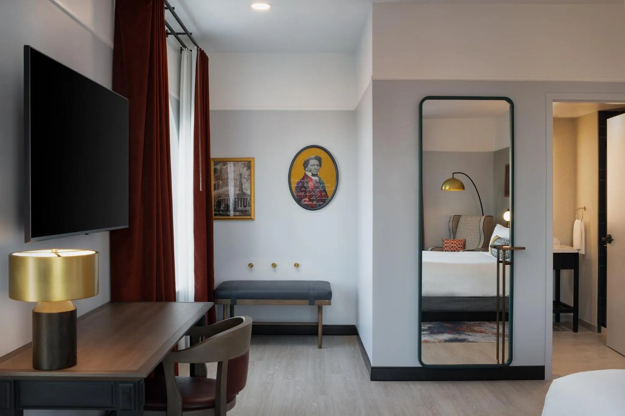 Photo of the whole room, Bed in Hotel Indigo West Chester - Downtown by IHG