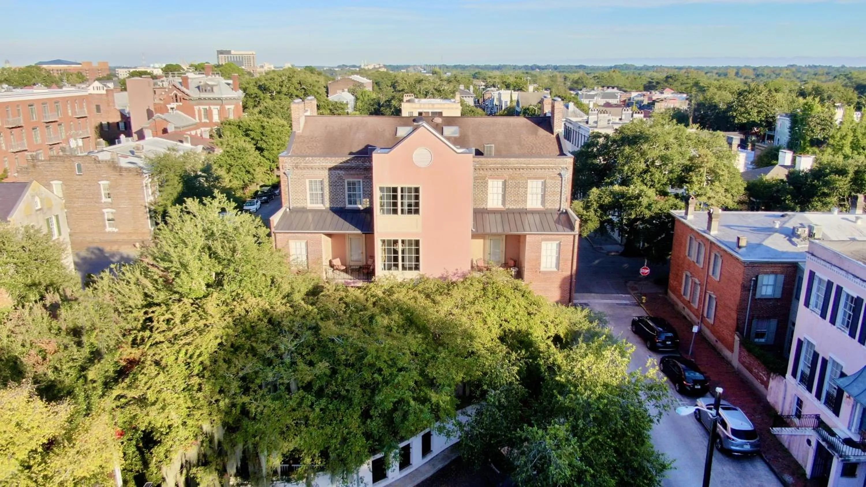 Bird's eye view in The Presidents' Quarters Inn