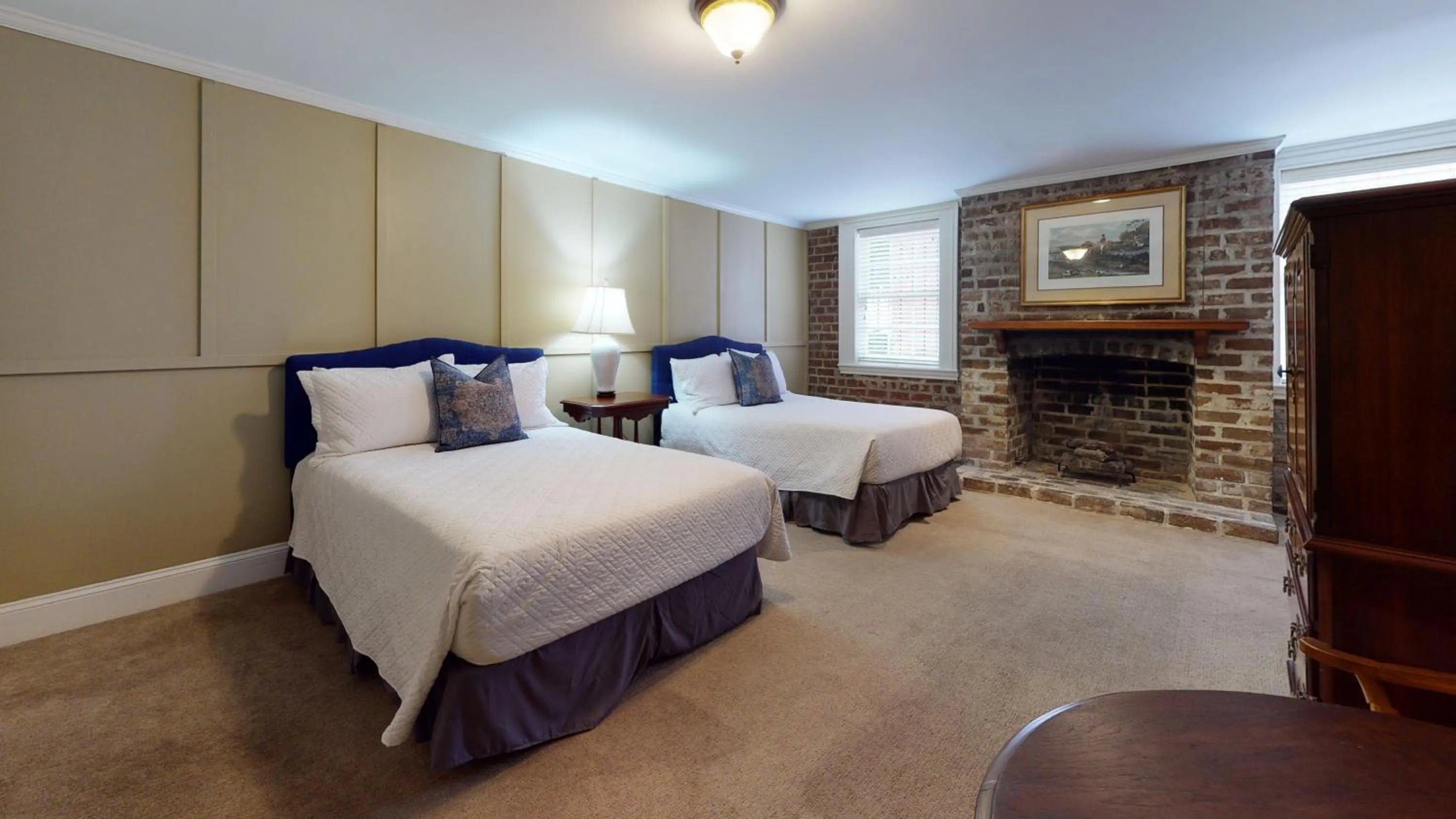 Bedroom in The Presidents' Quarters Inn