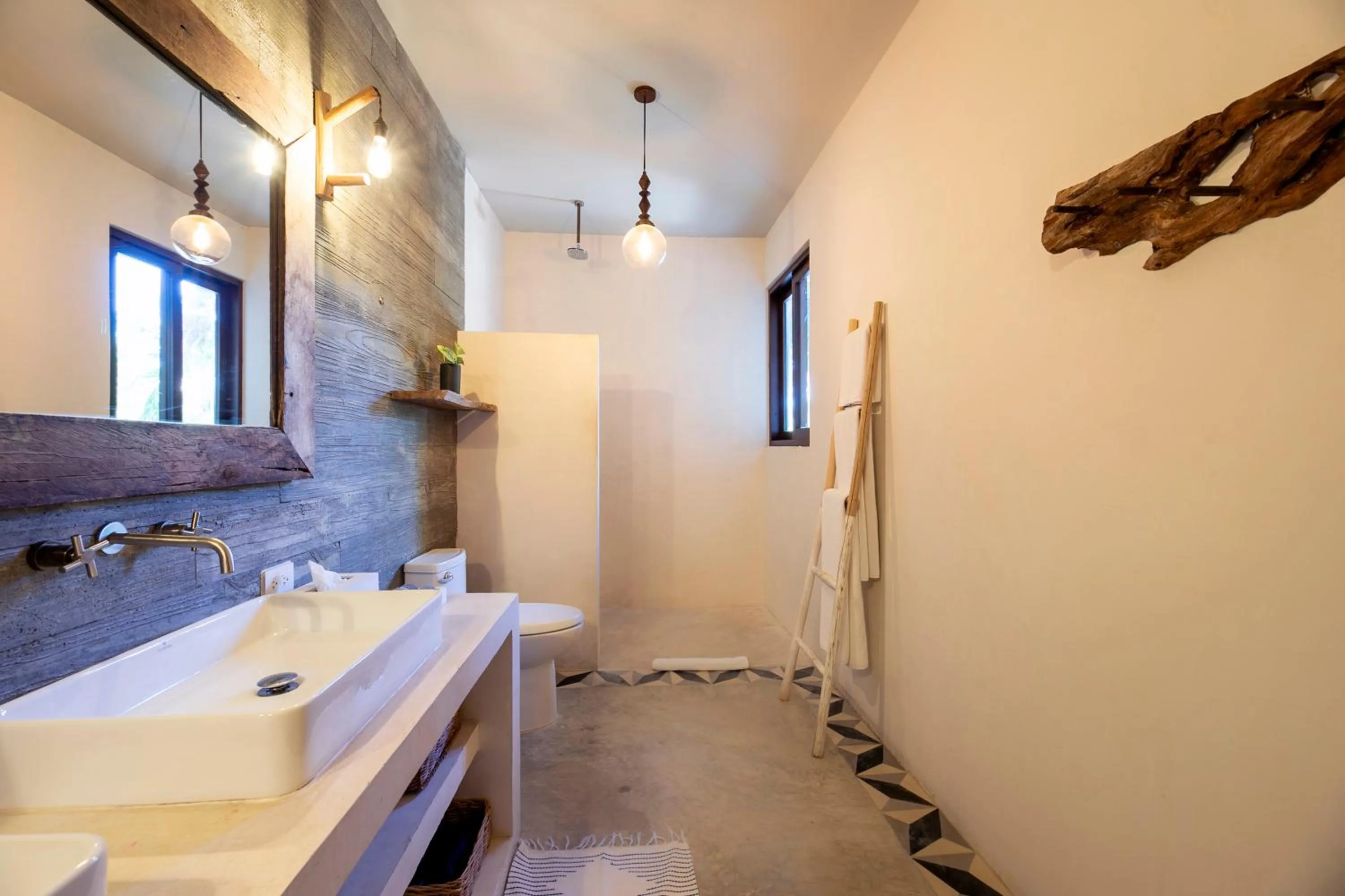 Shower in Lula Tulum, a Small Luxury Hotel