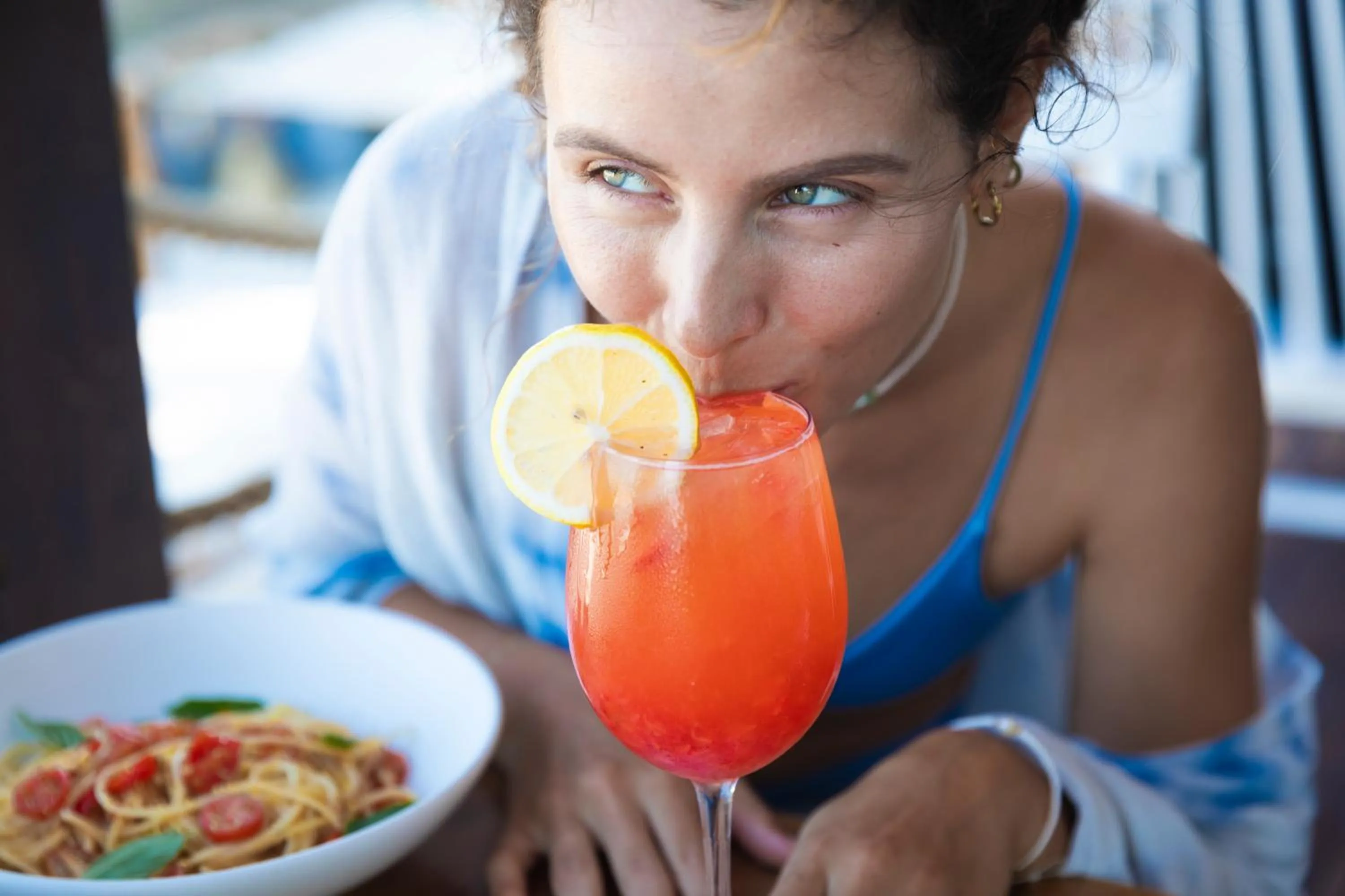 Drinks in Lula Tulum, a Small Luxury Hotel