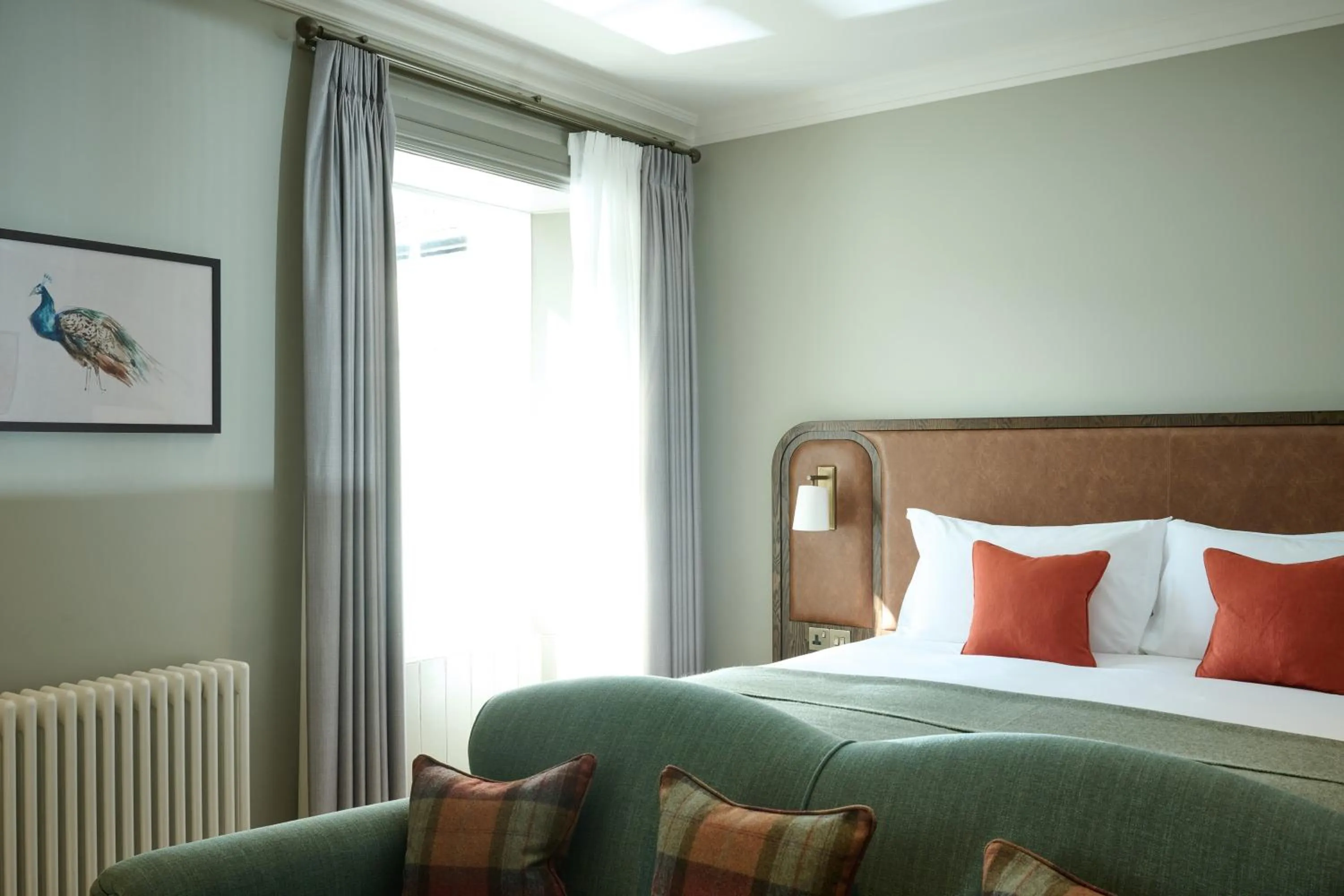 Bed in The Leddie Hotel