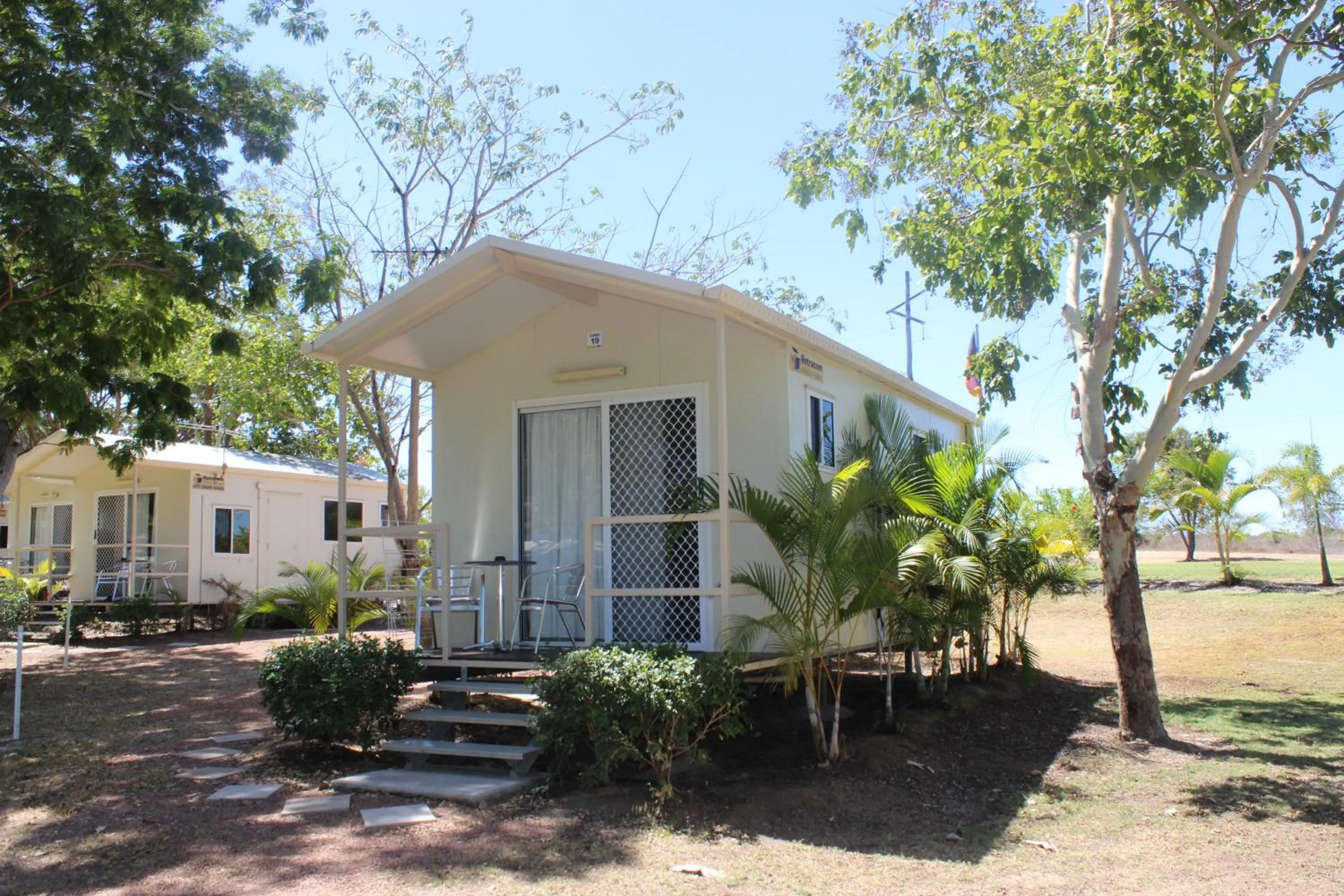 Facade/entrance in Aussie Outback Oasis Holiday Park