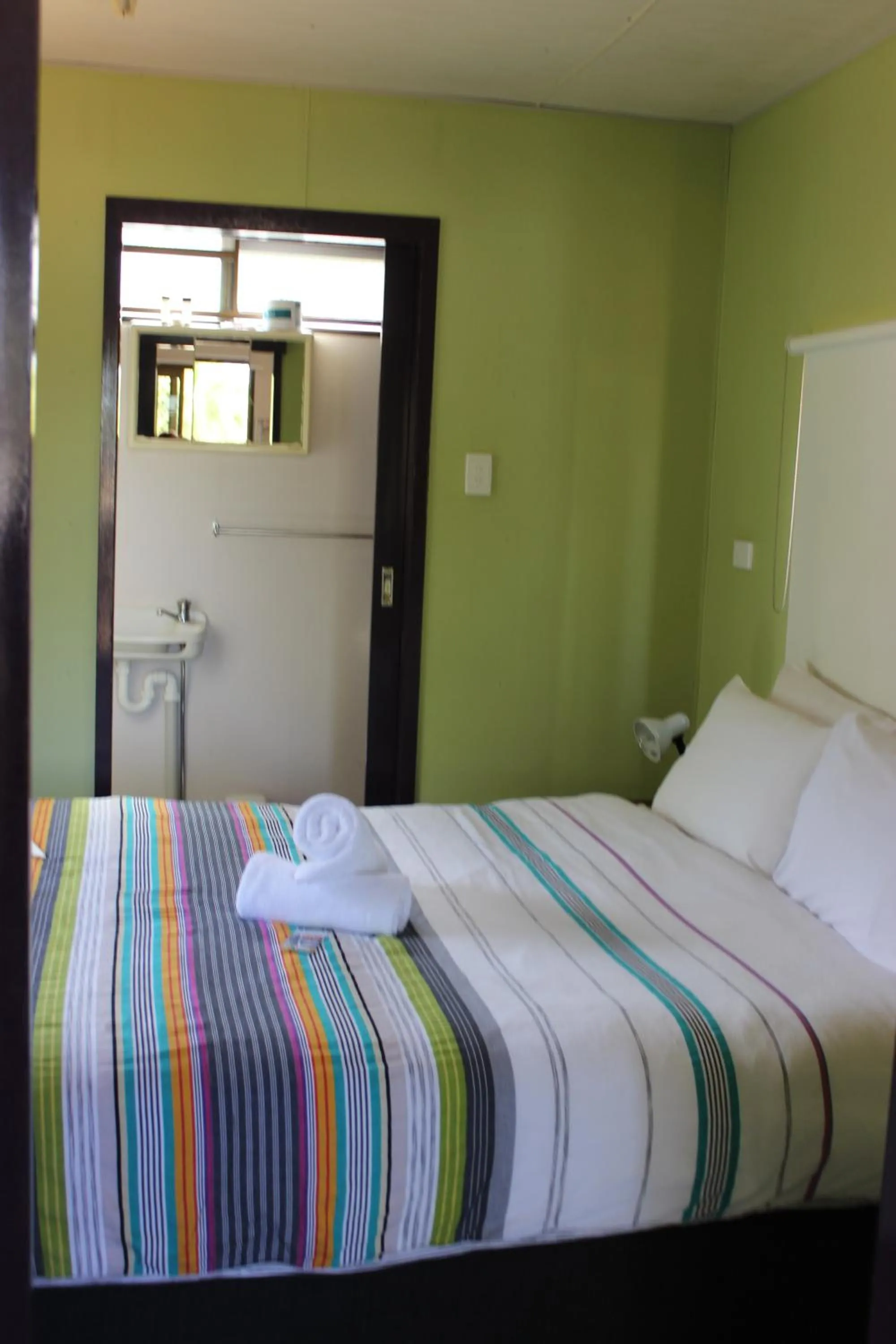 Bed in Aussie Outback Oasis Holiday Park