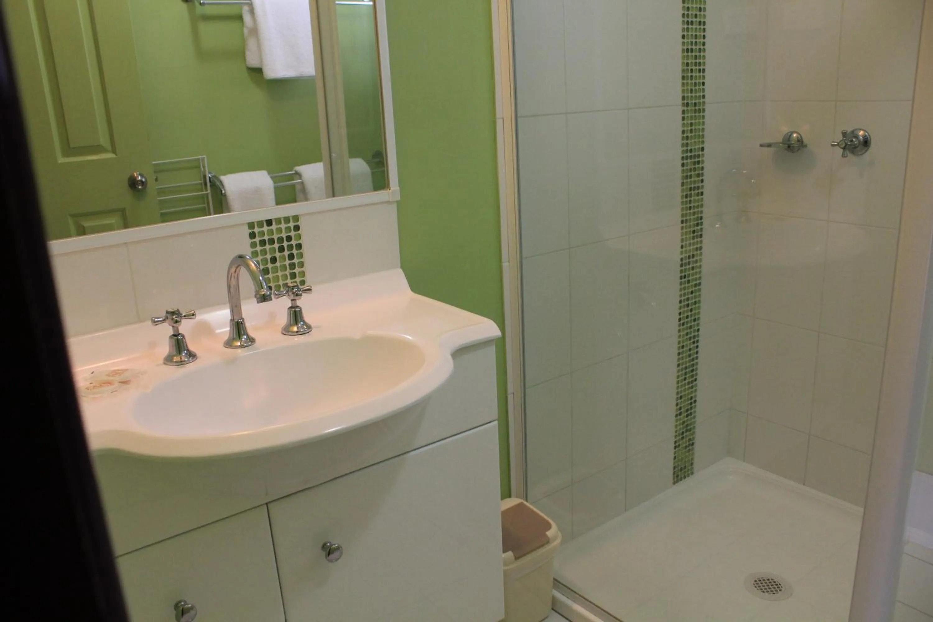 Bathroom in Aussie Outback Oasis Holiday Park