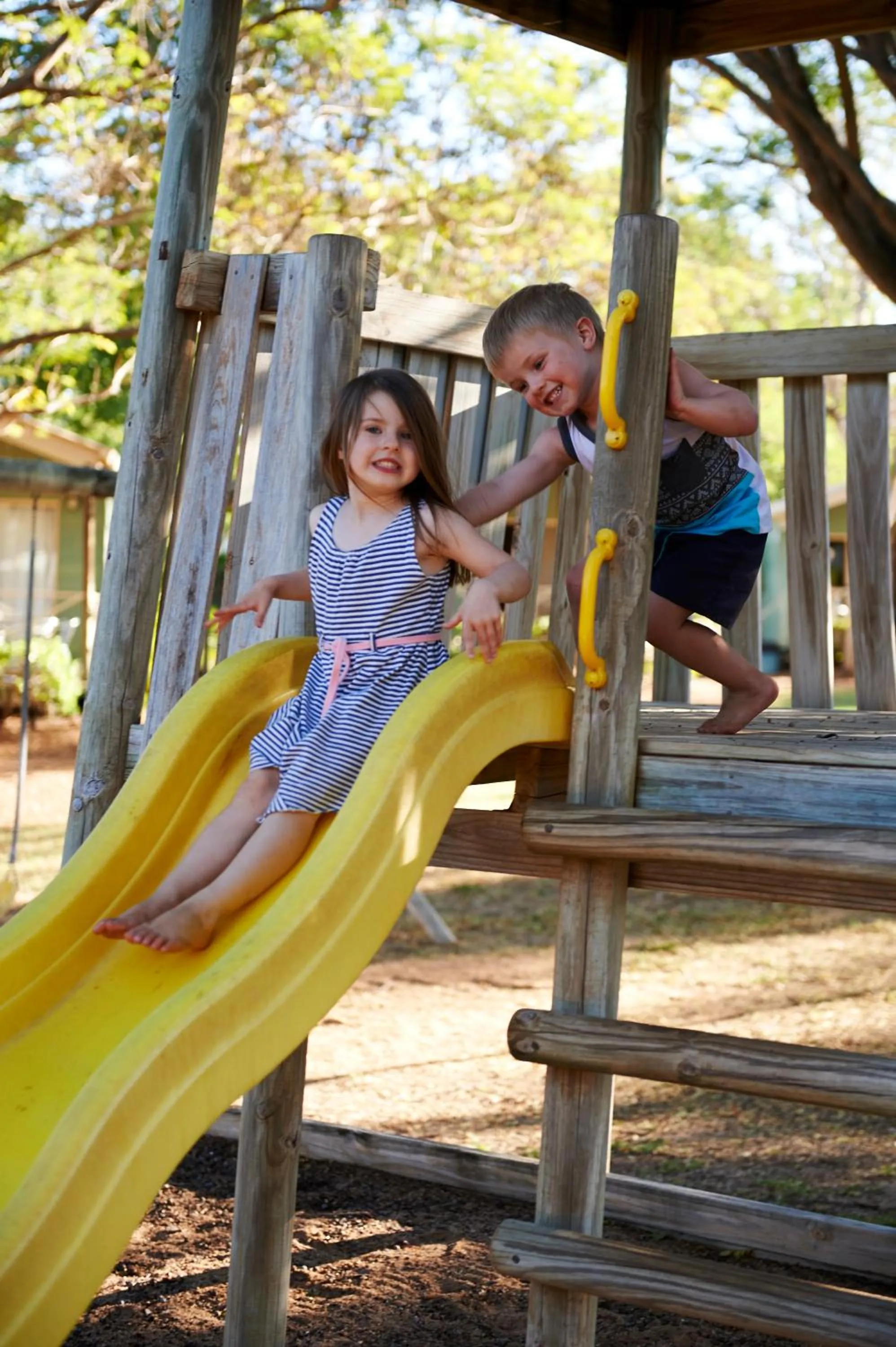 Day in Aussie Outback Oasis Holiday Park