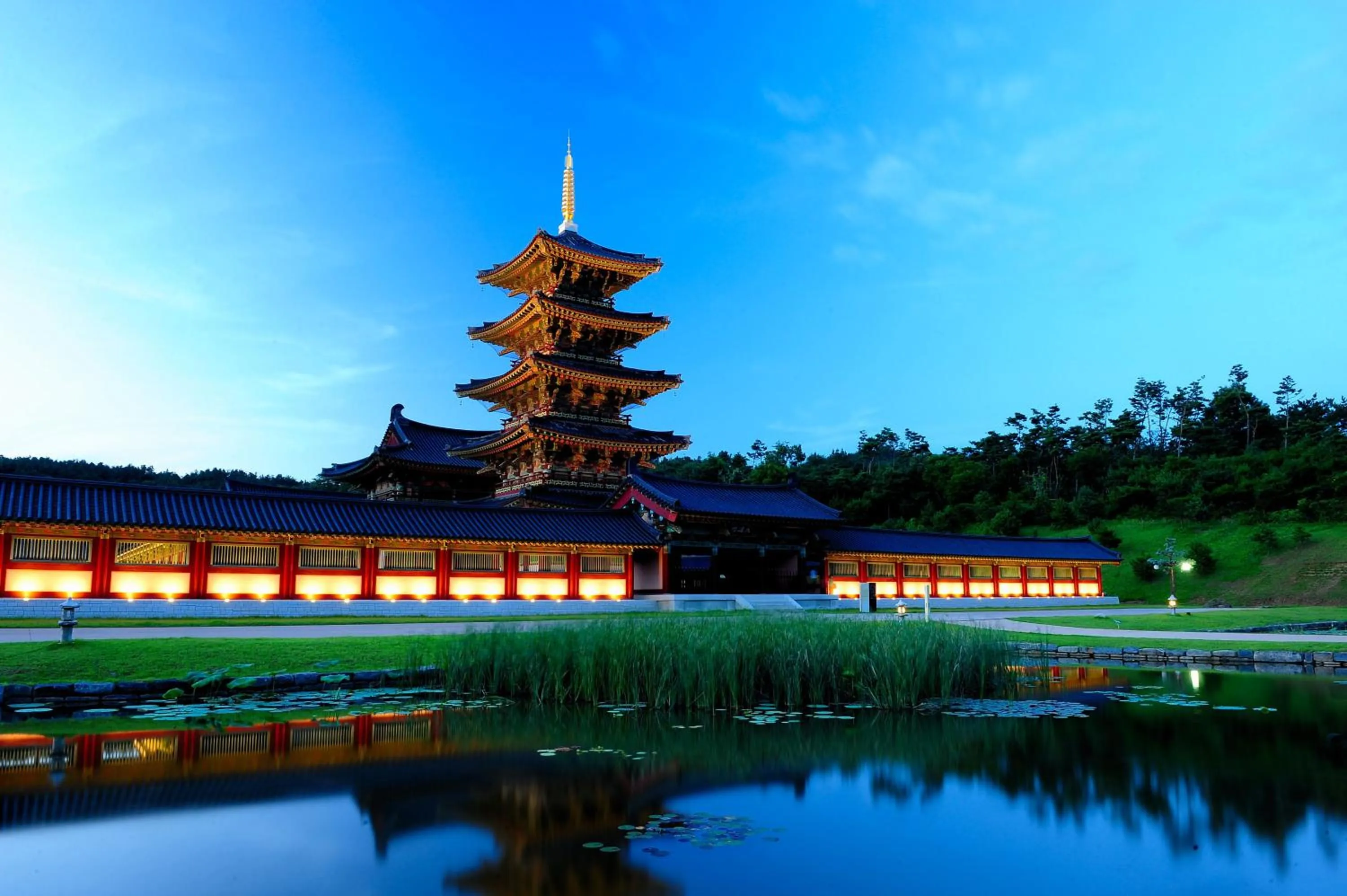 Area and facilities in Lotte Buyeo Resort