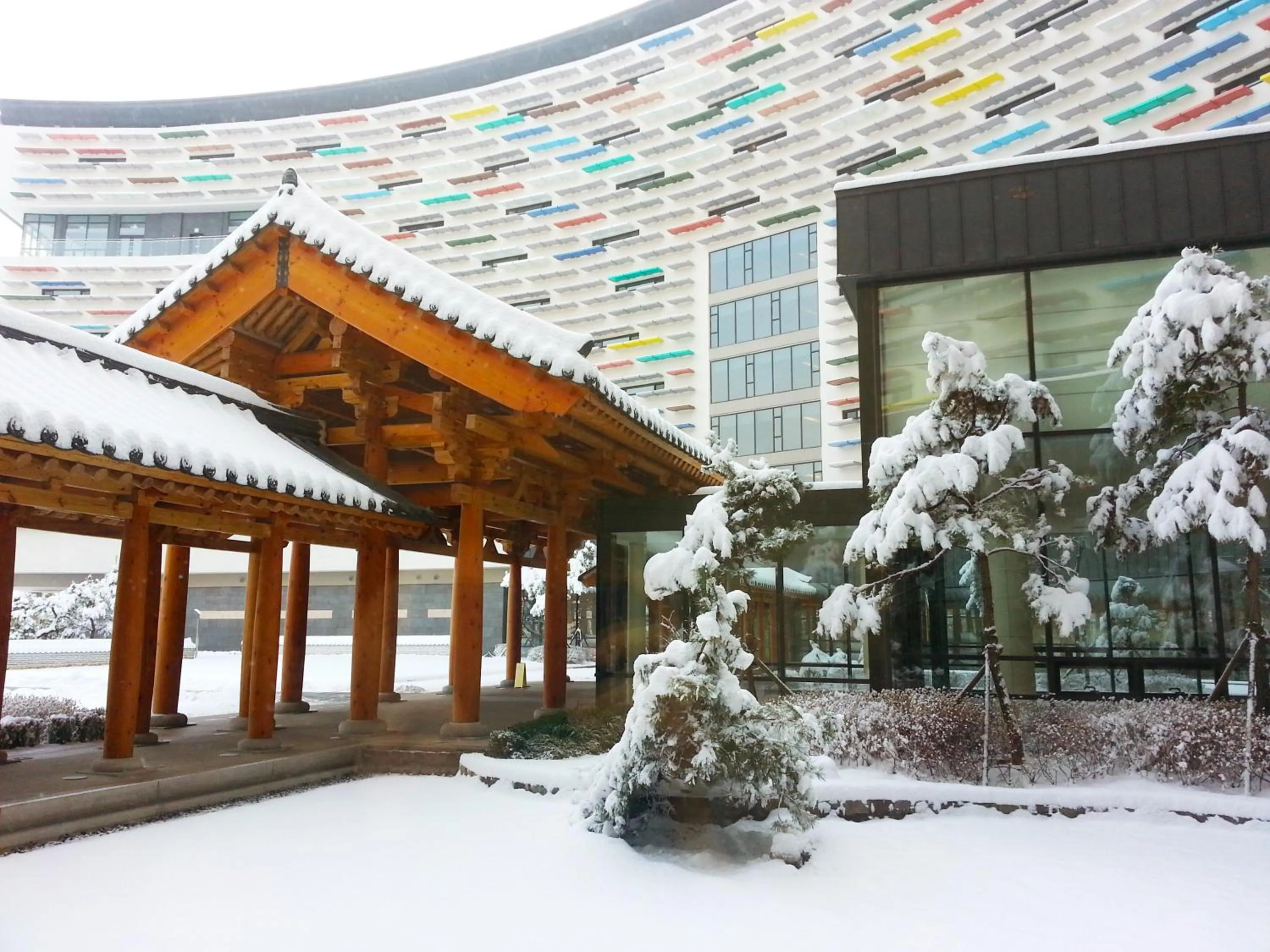 Winter in Lotte Buyeo Resort