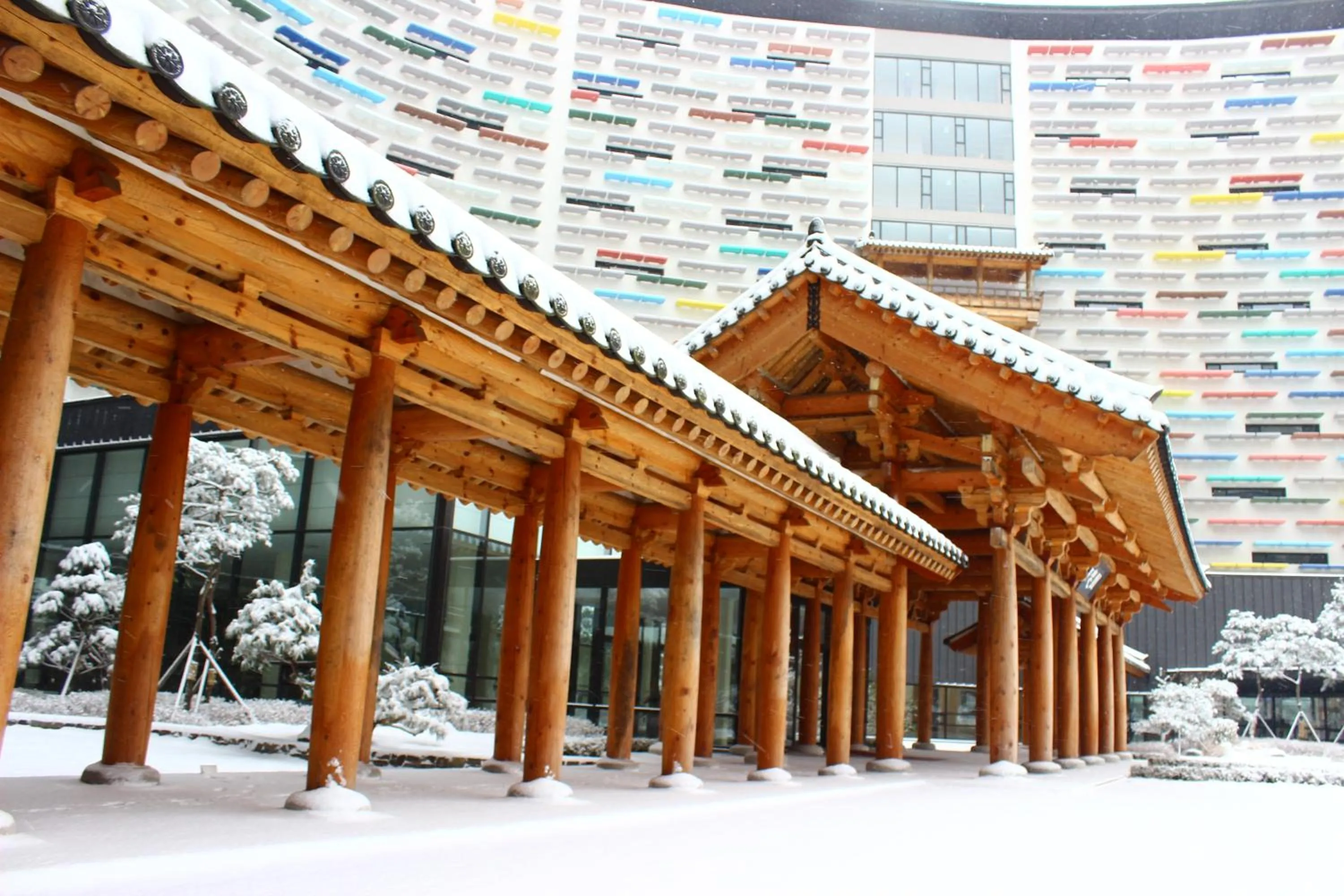 Winter in Lotte Buyeo Resort