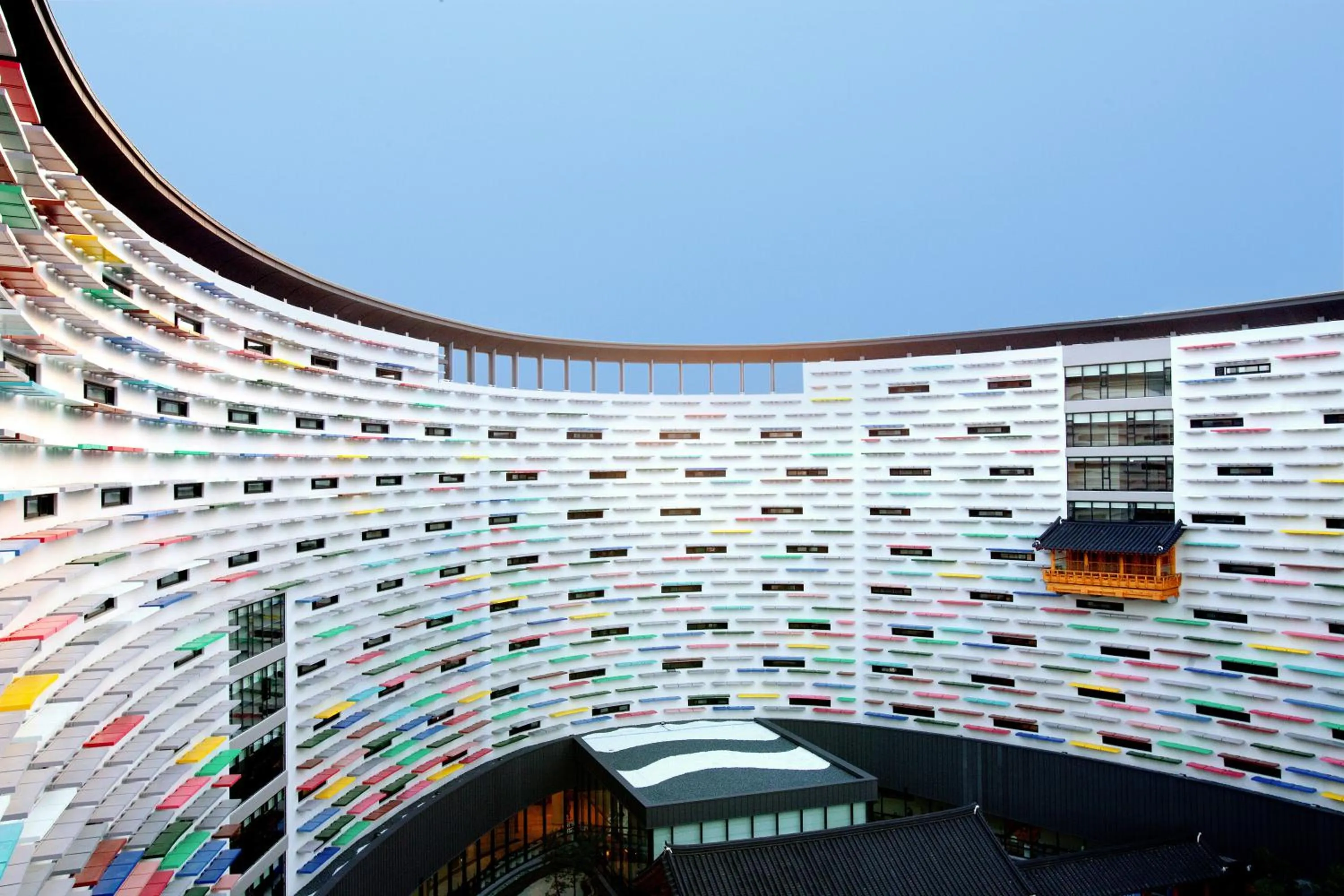 Facade/entrance in Lotte Buyeo Resort