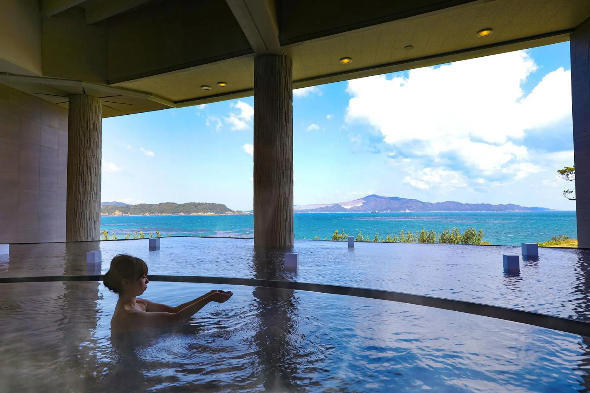 Hot Spring Bath in TAOYA Shima