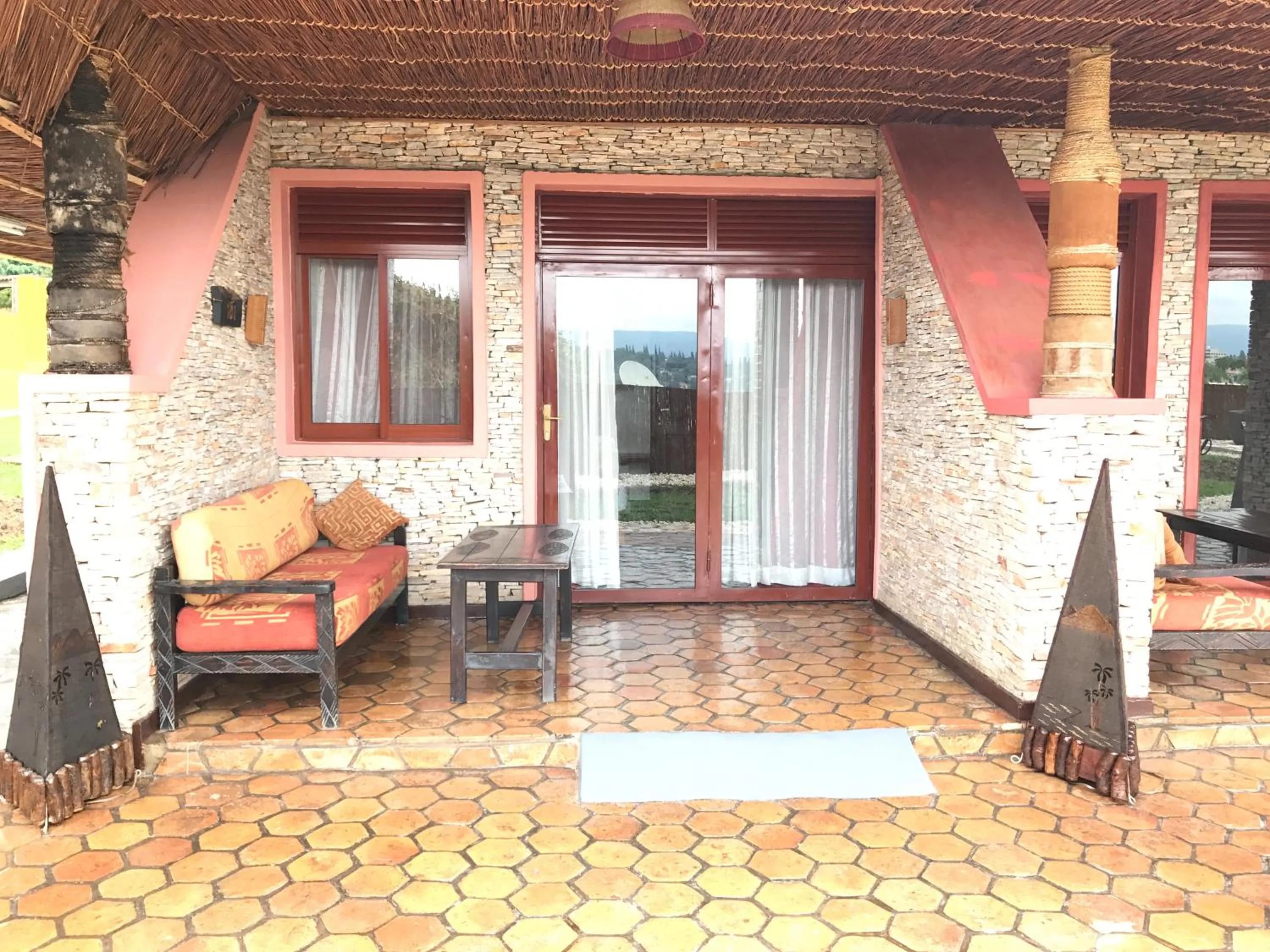 Balcony/Terrace in Inside Afrika Boutique Hotel