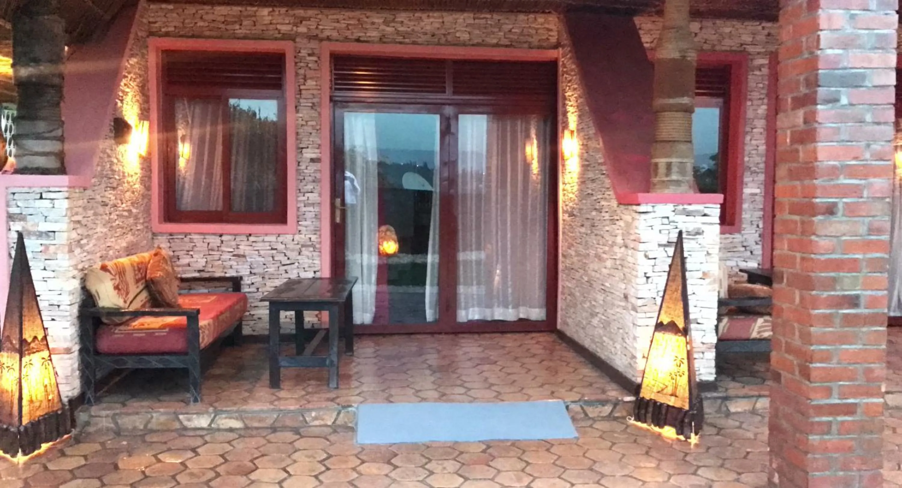 Balcony/Terrace in Inside Afrika Boutique Hotel