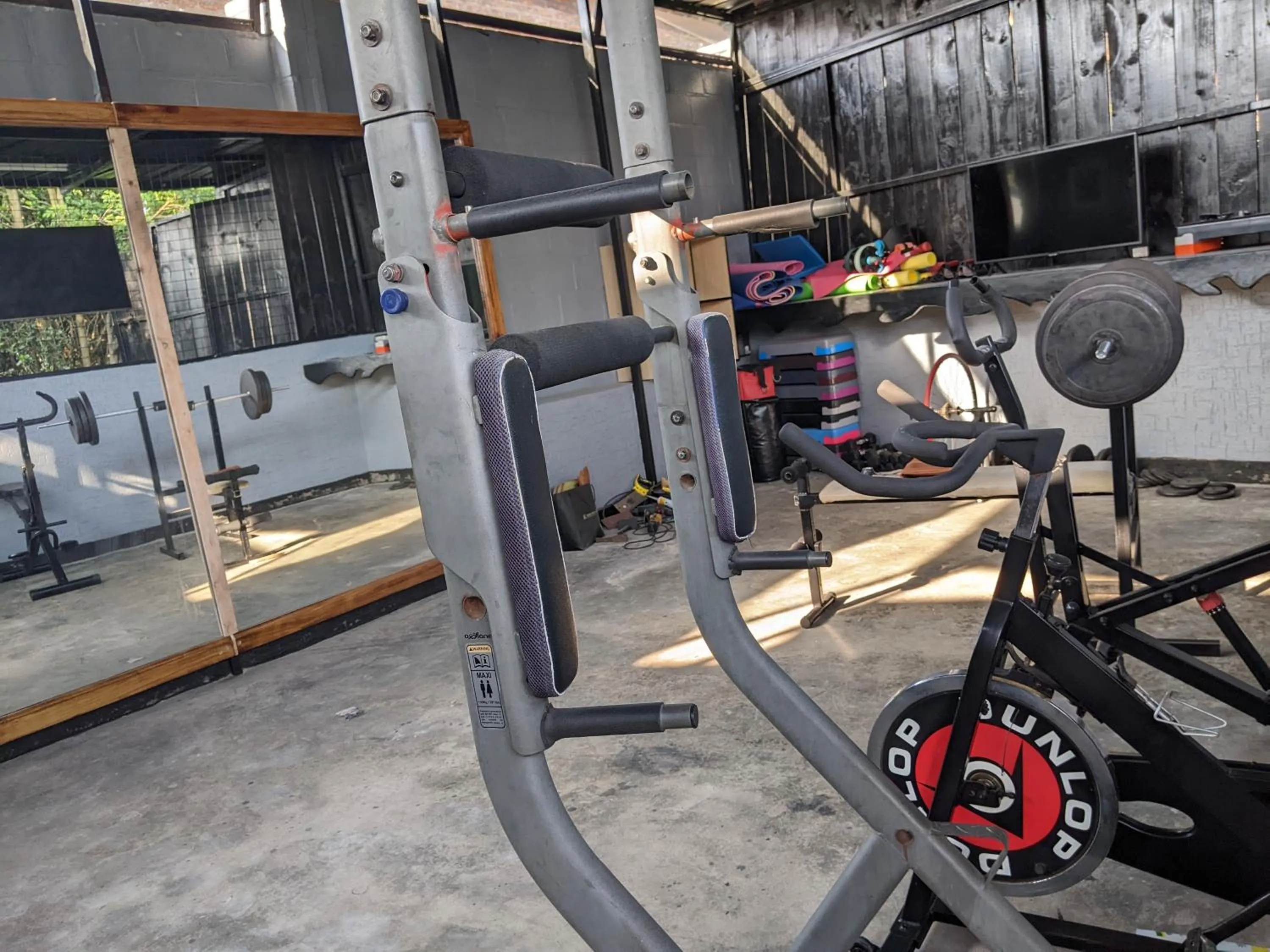 Fitness centre/facilities in Inside Afrika Boutique Hotel
