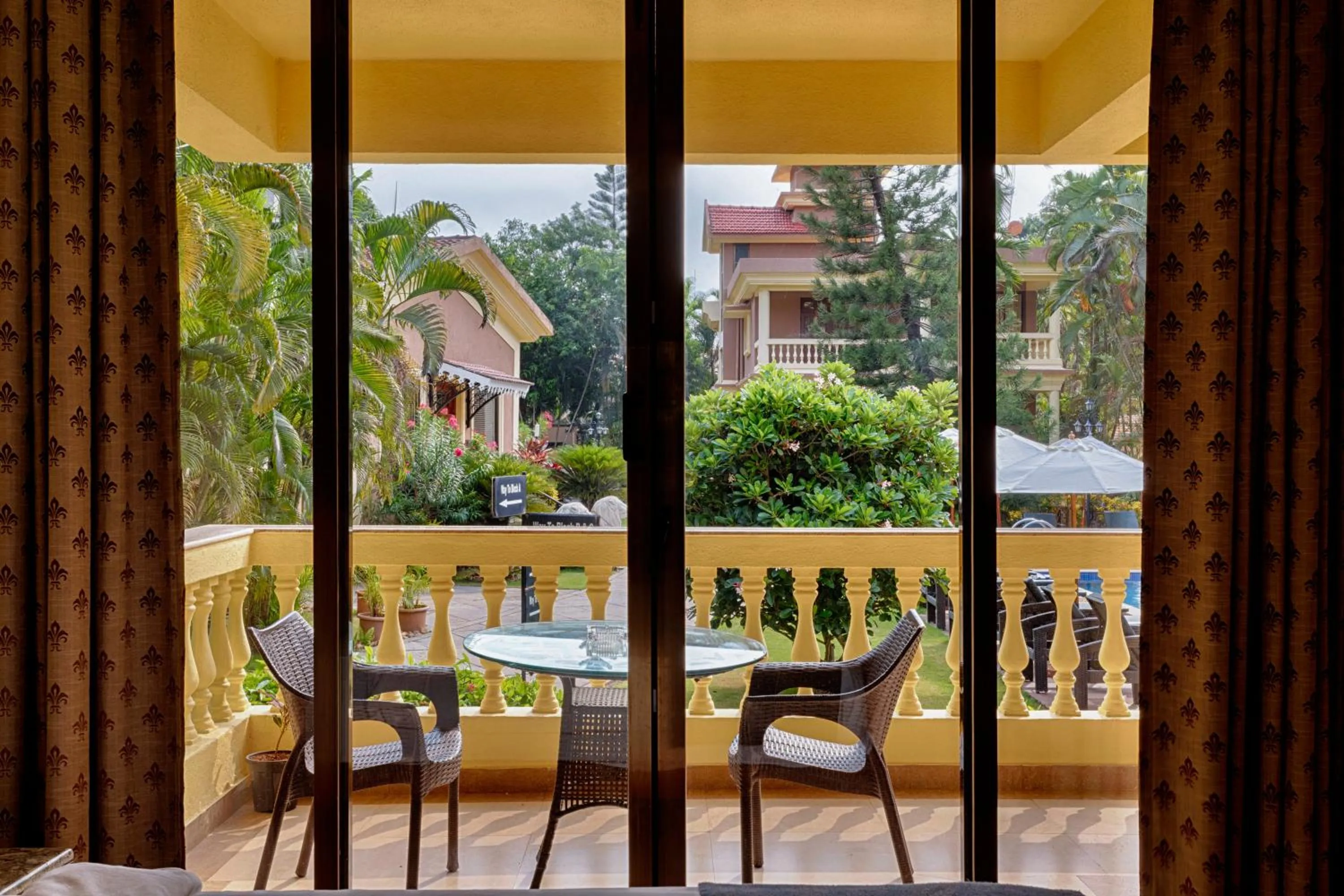 View (from property/room) in De Mandarin Beach Resort Suites & Villas, Candolim